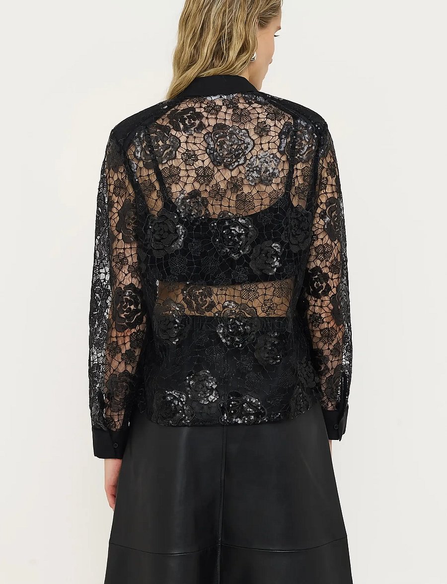 Soft Rebels - SRPam Shirt - langærmede skjorter - black - 3