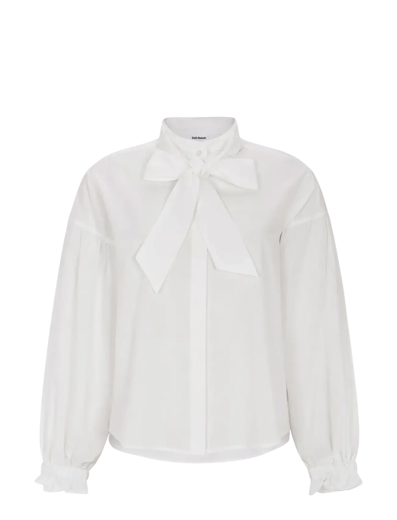 Soft Rebels SRKajsa Shirt - Bluser & Skjorter - SNOW WHITE / white