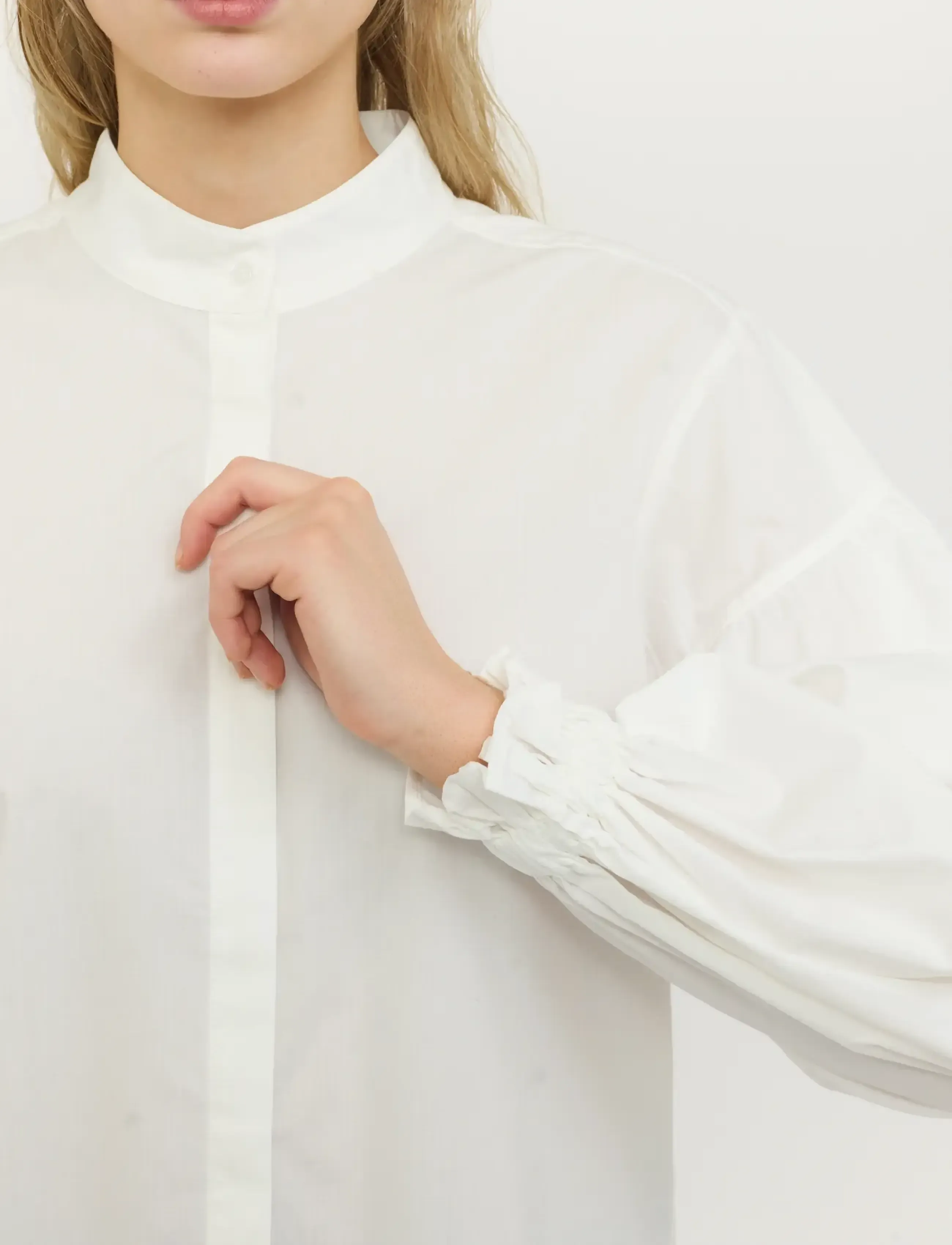 Soft Rebels - SRKajsa Shirt - langærmede skjorter - snow white - 4