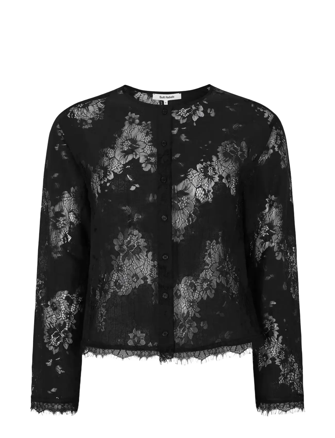 Soft Rebels SRKacy Shirt - Bluser & Skjorter - BLACK / black