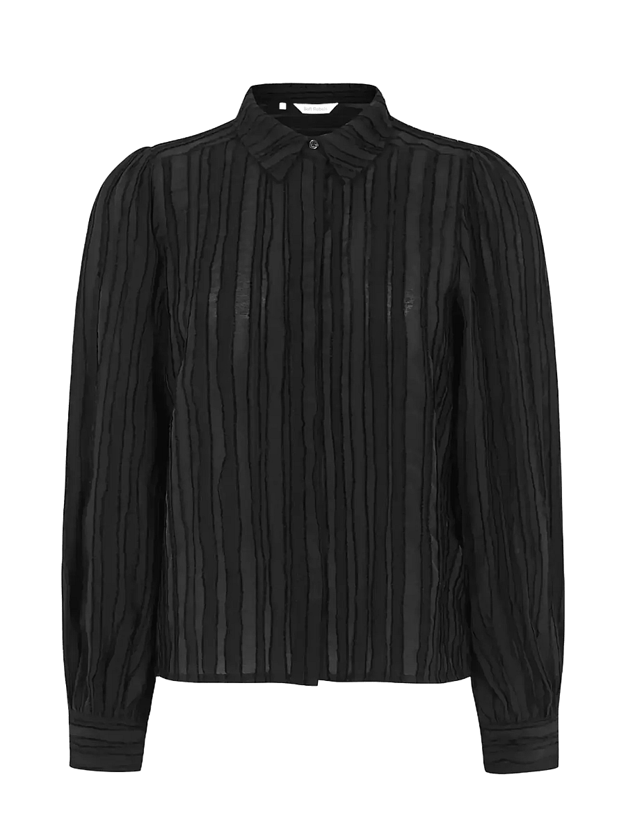 Soft Rebels - SROdele Shirt - langærmede skjorter - black - 1