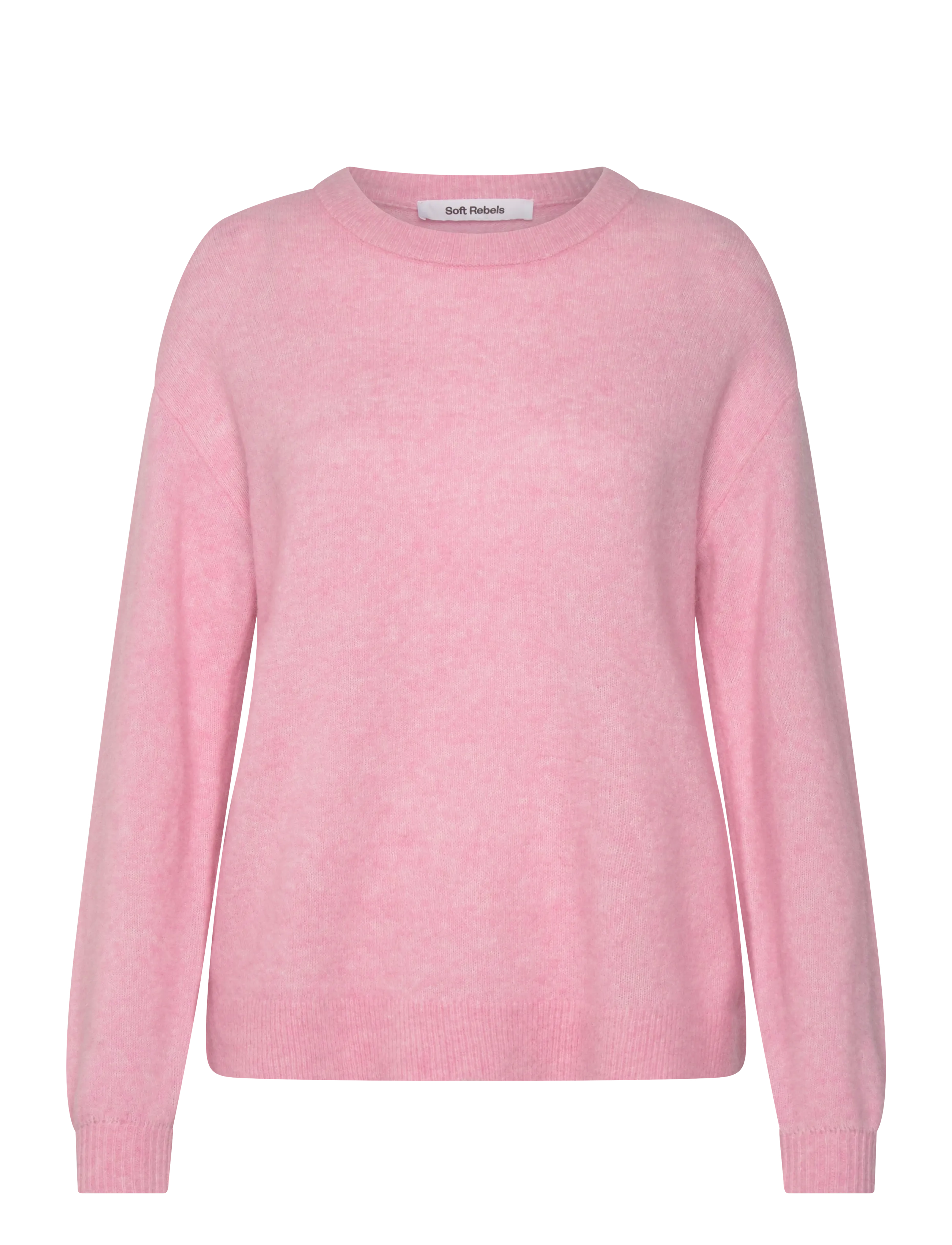 SOFT REBELS Srallison Knit - Rws Pink - L - Damen