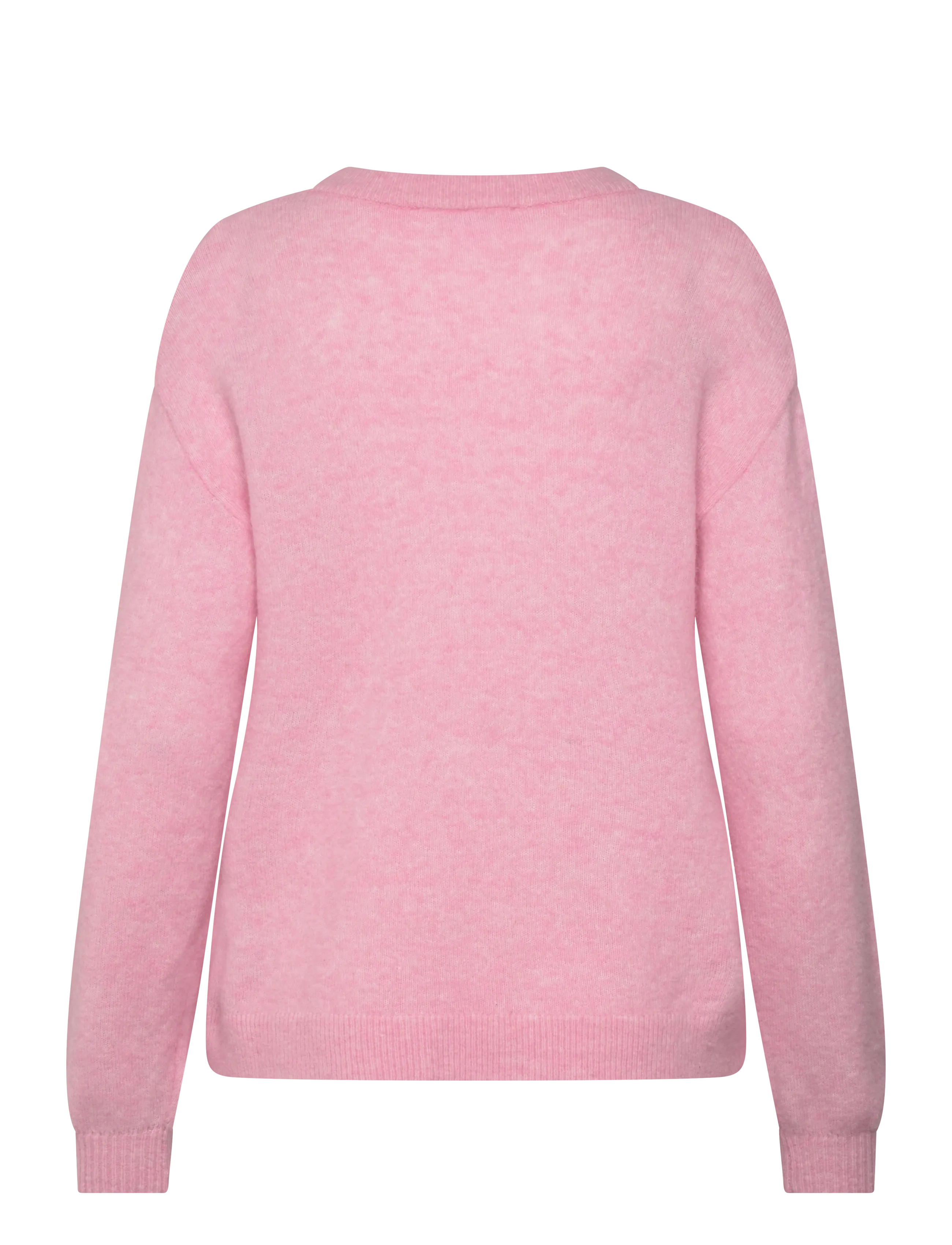 Soft Rebels - SRAllison knit - tröjor - 196 bleached mauve melange - 2