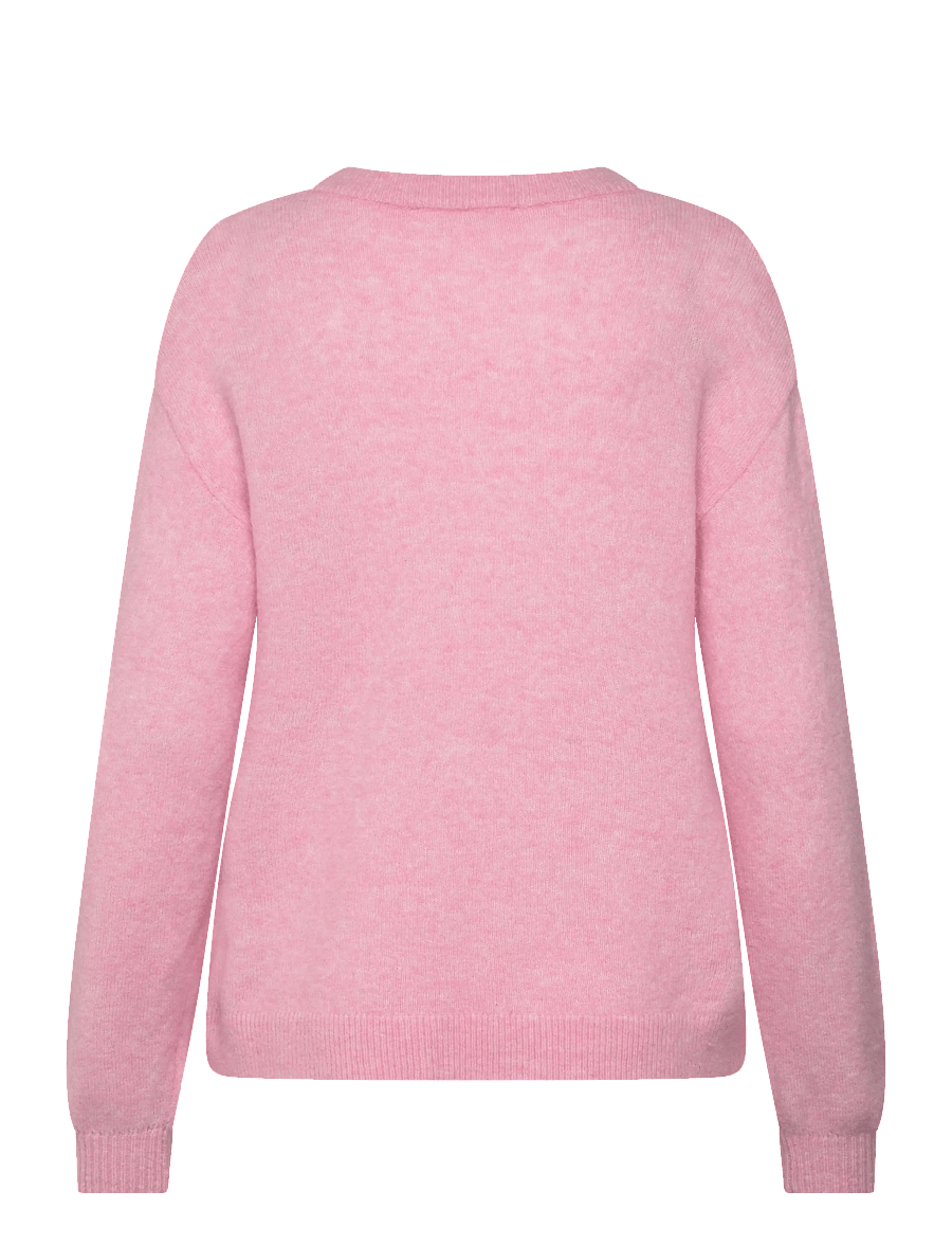 Soft Rebels - SRAllison Knit - RWS - pullover - 196 bleached mauve melange - 2