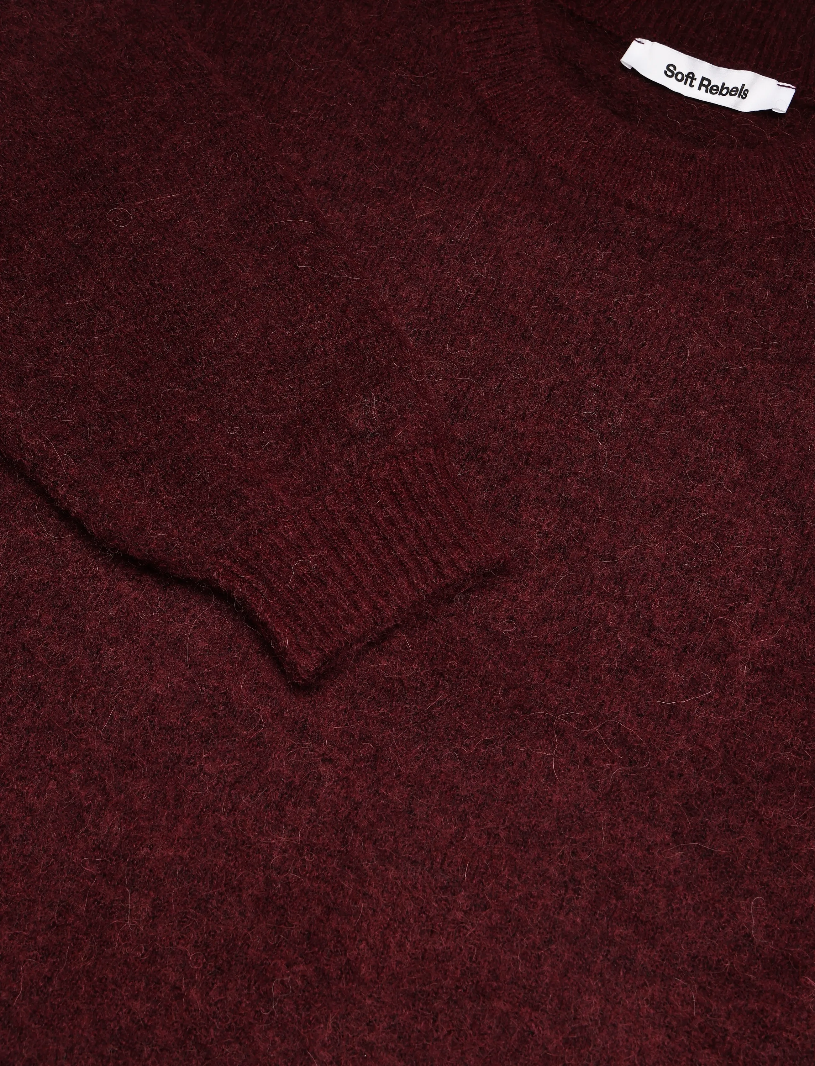 Soft Rebels - SRAllison Knit - RWS - pullover - 365 vinyard wine - 2