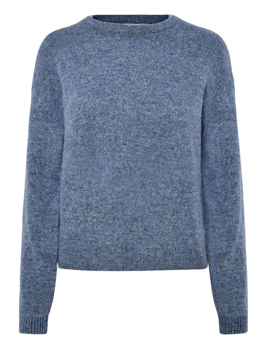 Soft Rebels - SRAllison Knit - RWS - stickade tröjor - 373 blue bonnet - 1