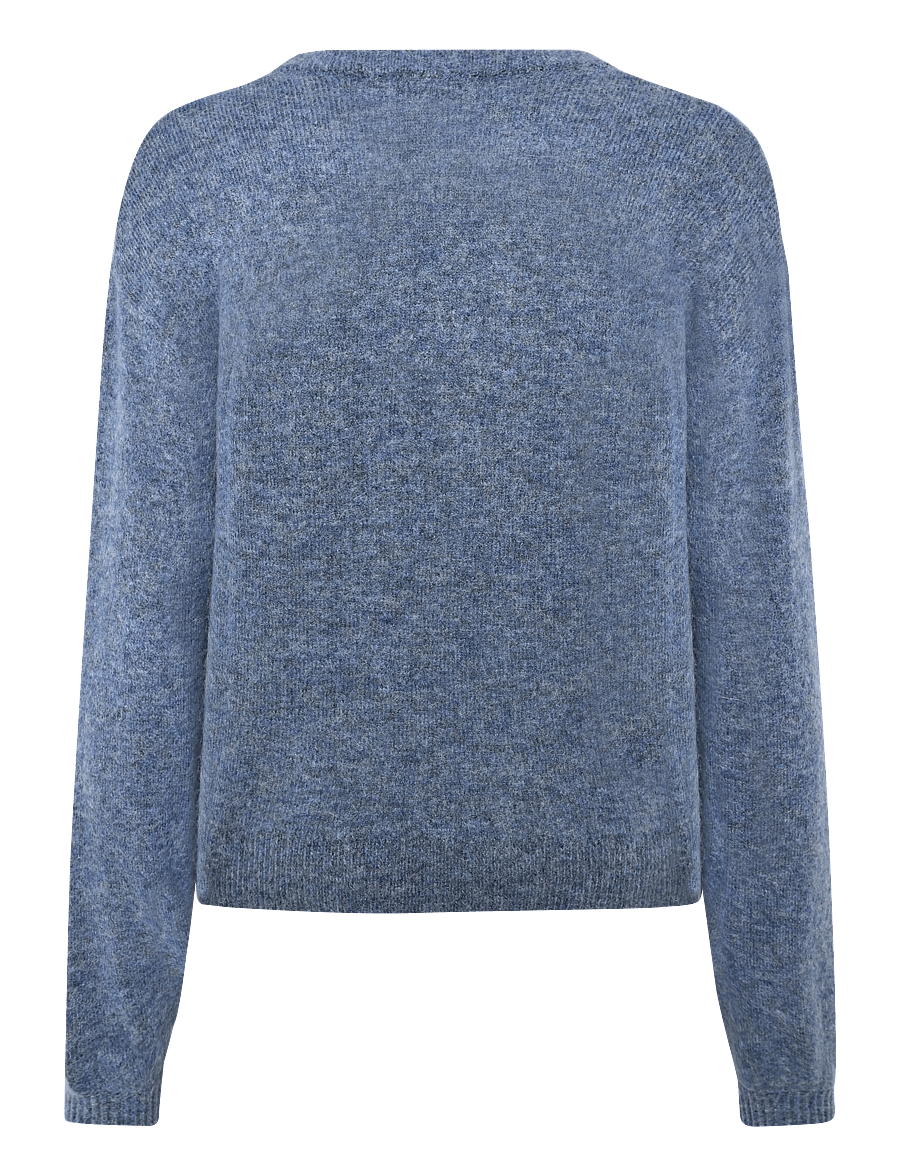 Soft Rebels - SRAllison Knit - RWS - stickade tröjor - 373 blue bonnet - 2