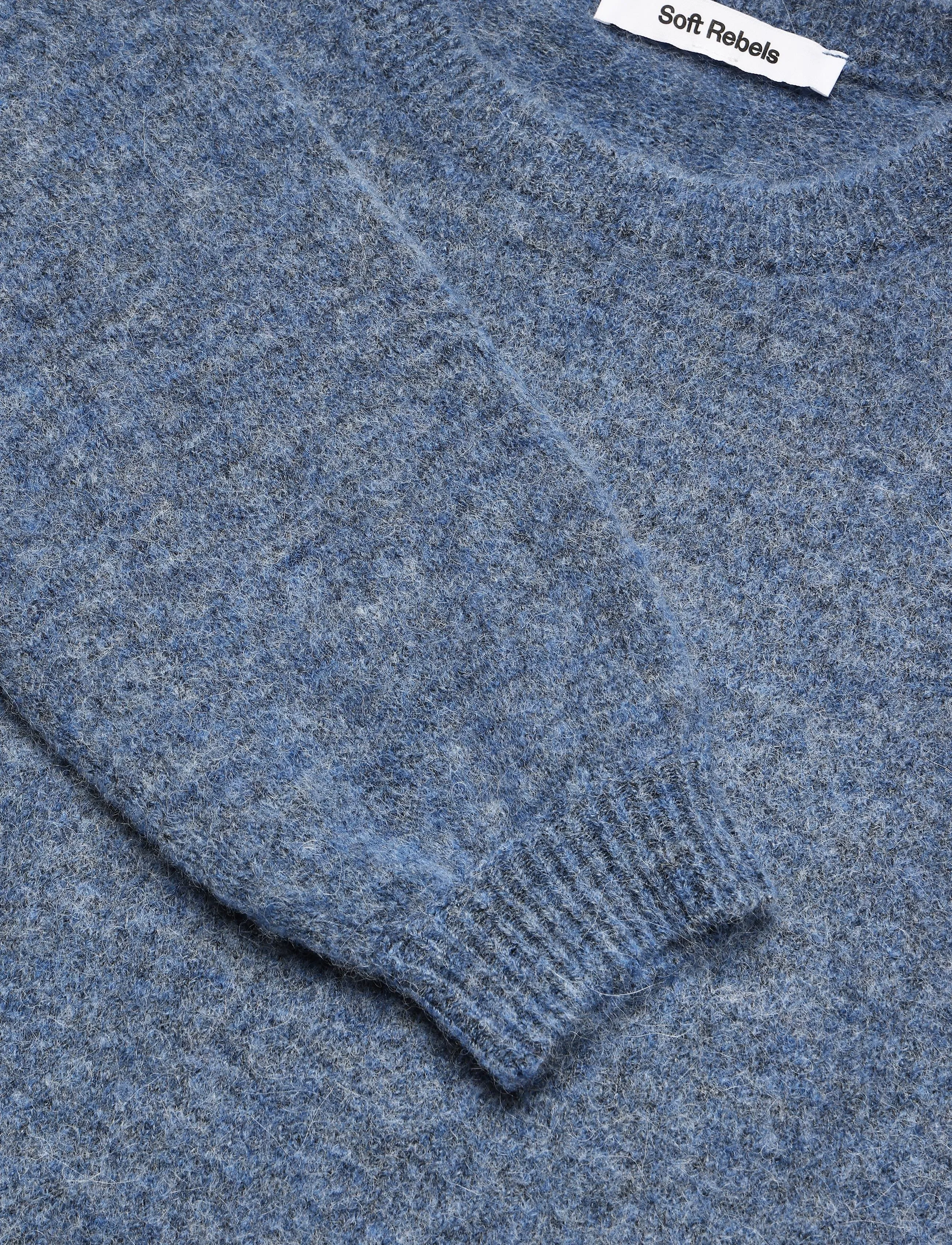 Soft Rebels - SRAllison Knit - RWS - pullover - 373 blue bonnet - 2