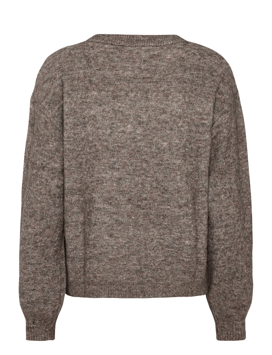Soft Rebels - SRAllison Knit - RWS - pullover - 383 demitasse melange - 1