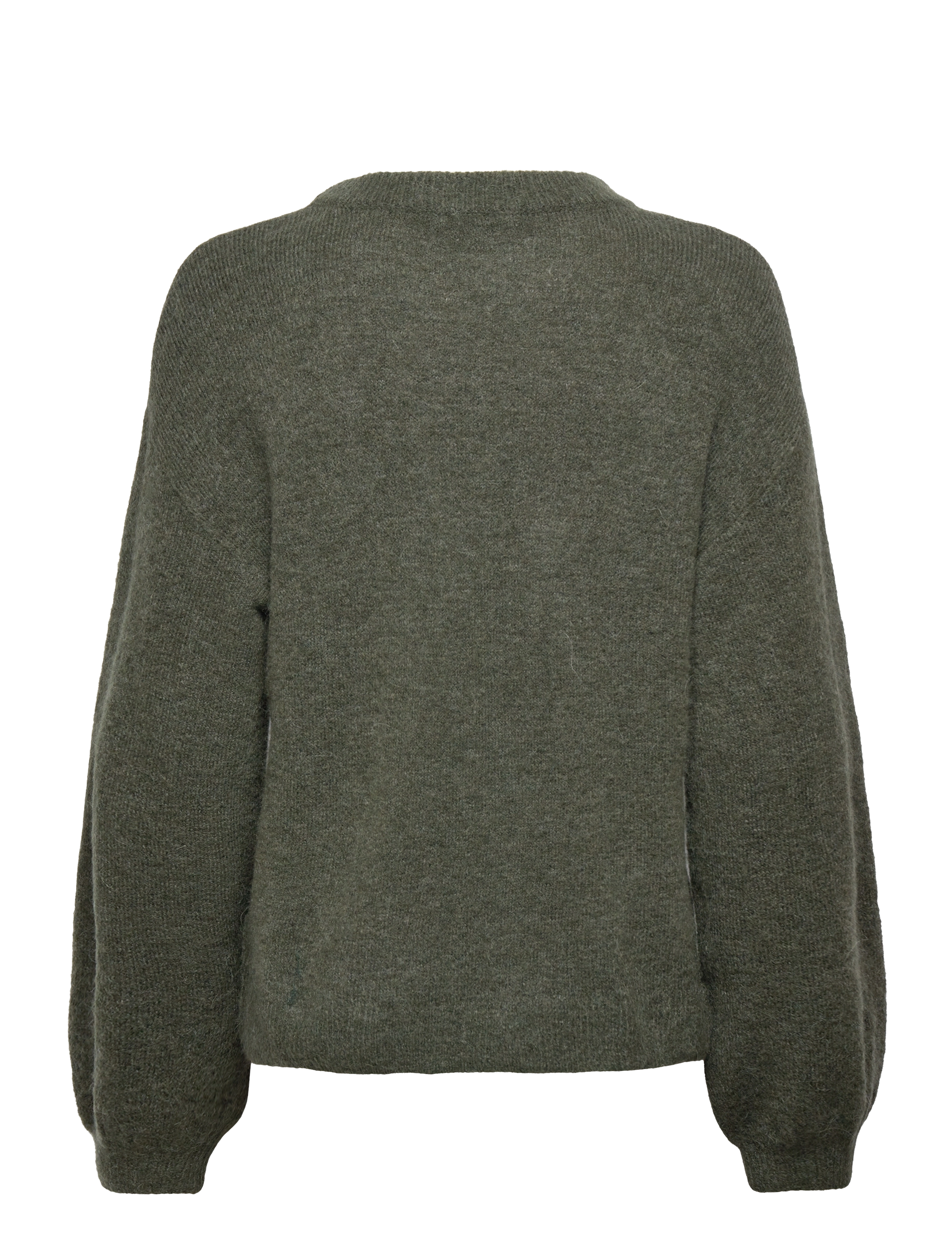 Soft Rebels - SRAllison knit - tröjor - ?975 climbing ivy melange - 2