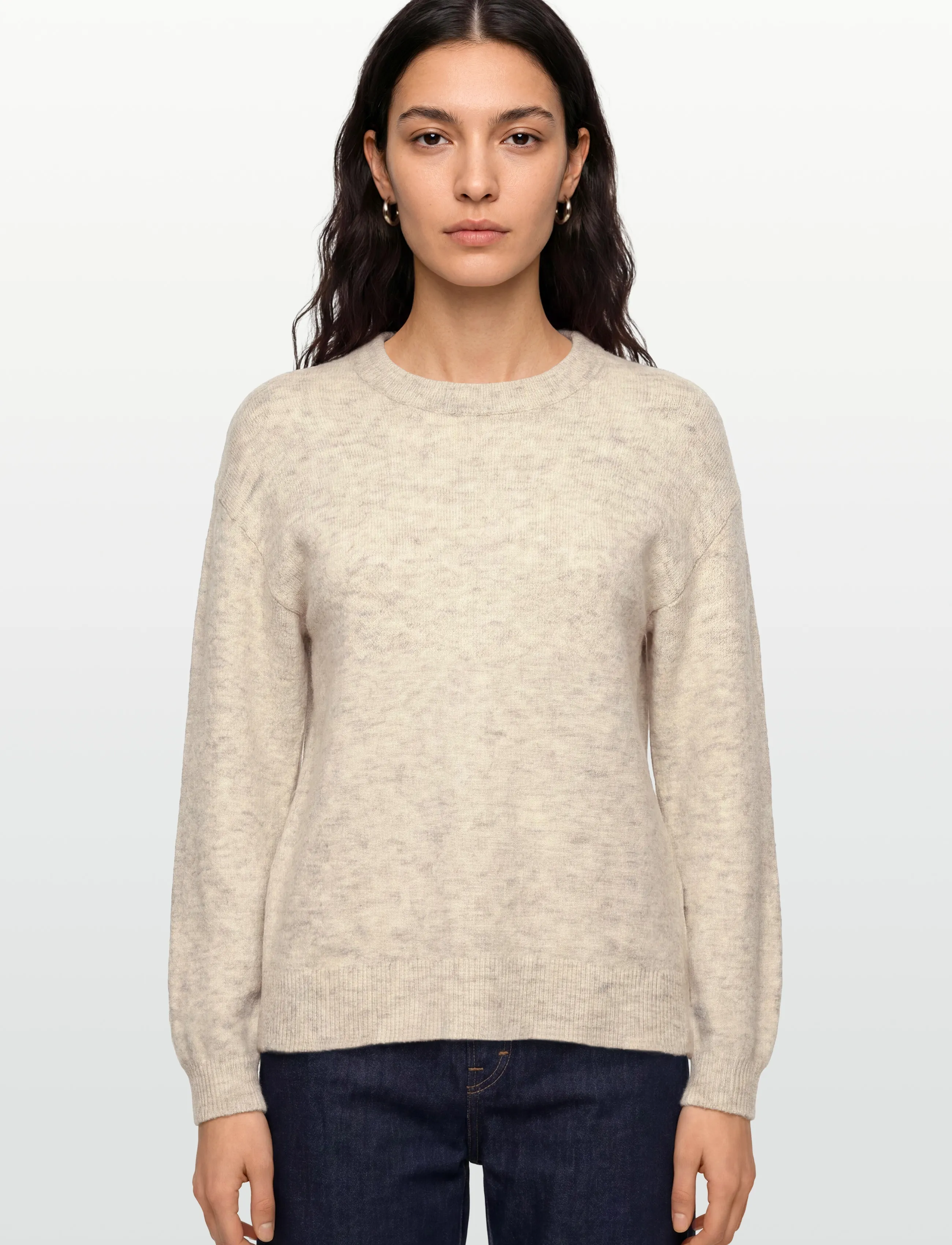 Soft Rebels - SRAllison Knit - RWS - sweaters - pumice stone mÉlange - 3