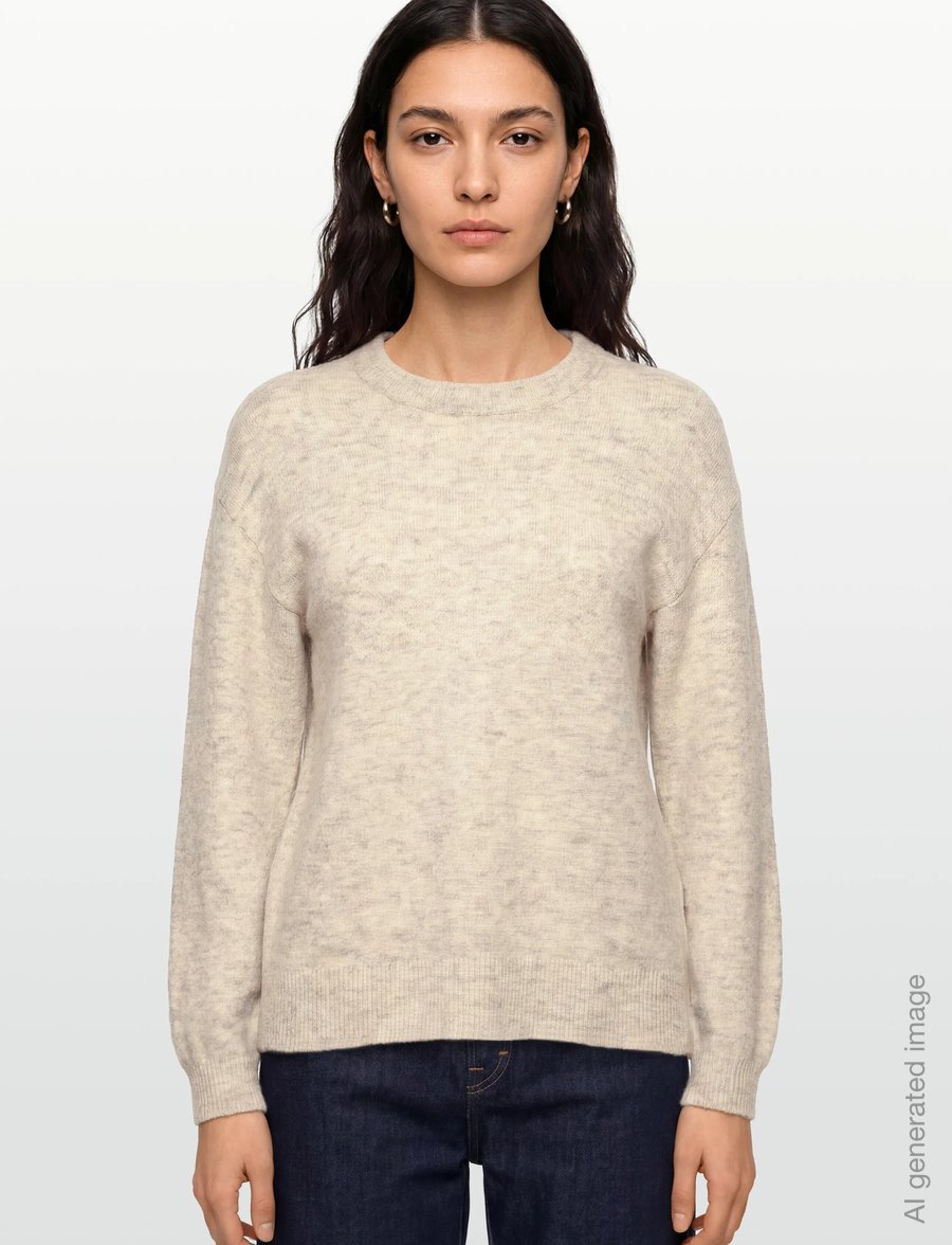 Soft Rebels - SRAllison Knit - RWS - striktrøjer - pumice stone mÉlange - 3