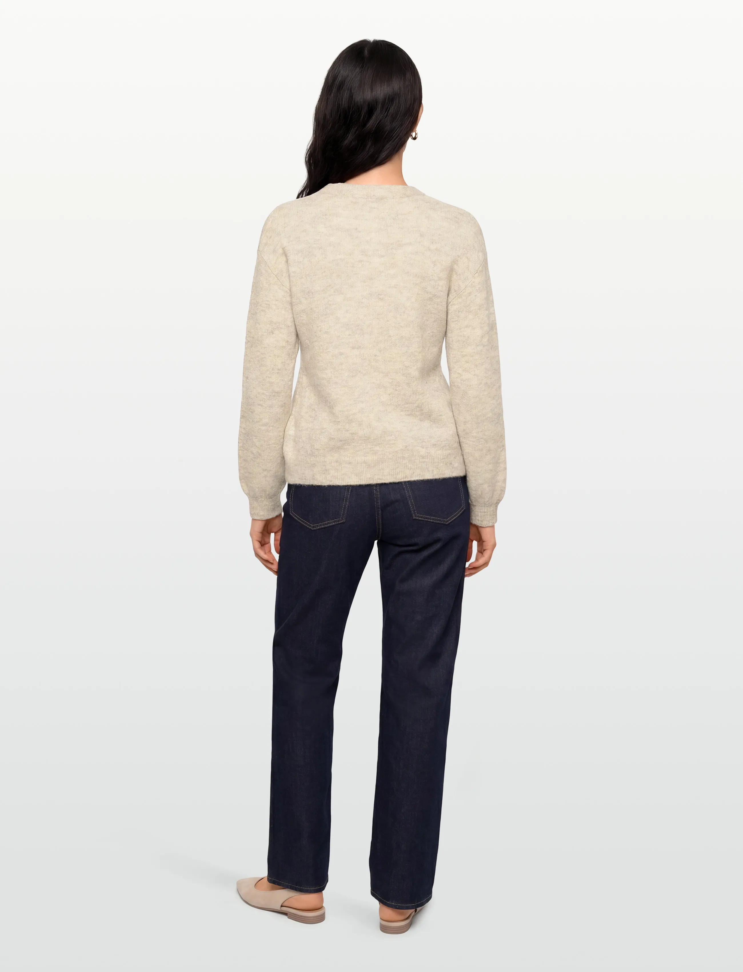 Soft Rebels - SRAllison Knit - RWS - sweaters - pumice stone mÉlange - 4