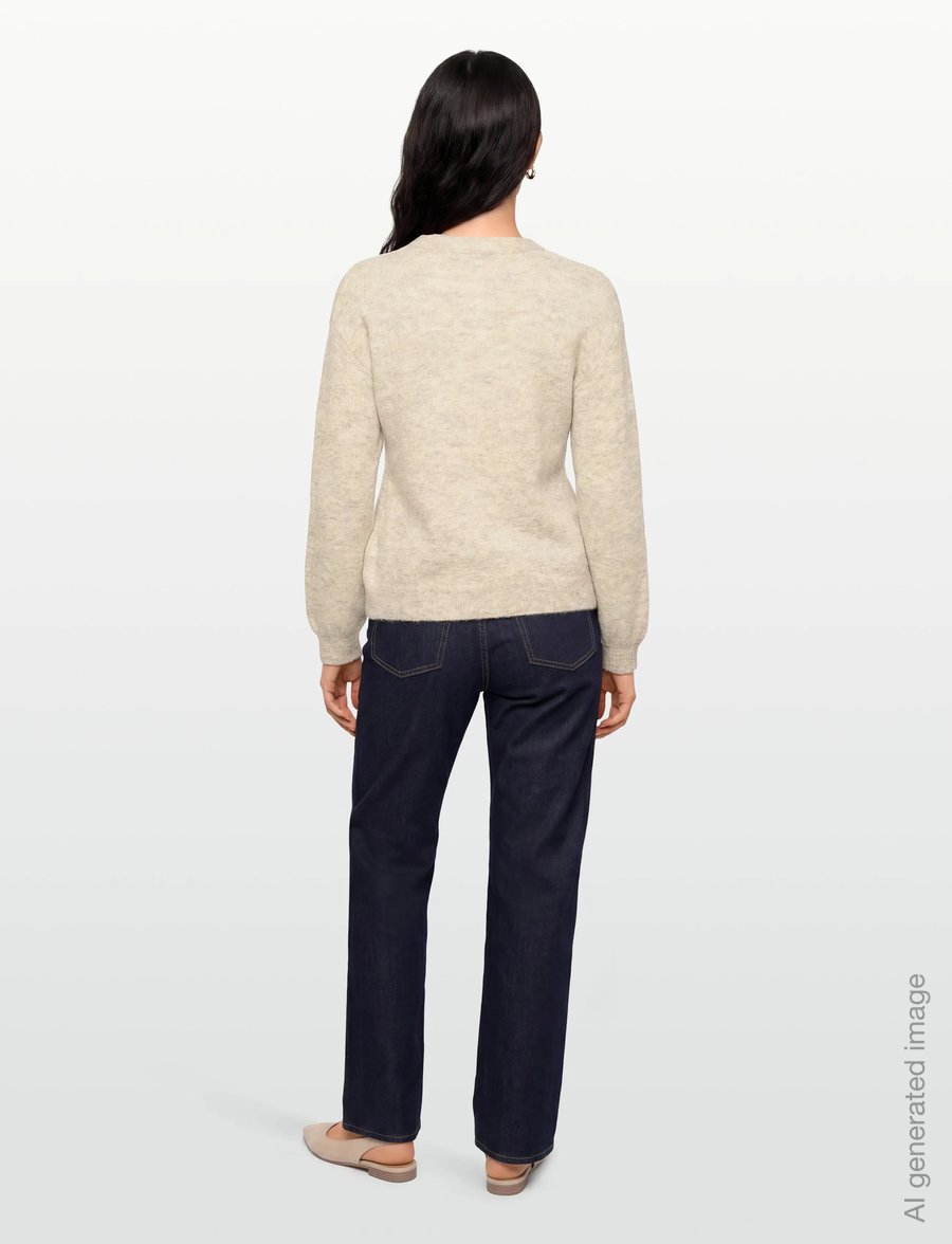 Soft Rebels - SRAllison Knit - RWS - striktrøjer - pumice stone mÉlange - 4