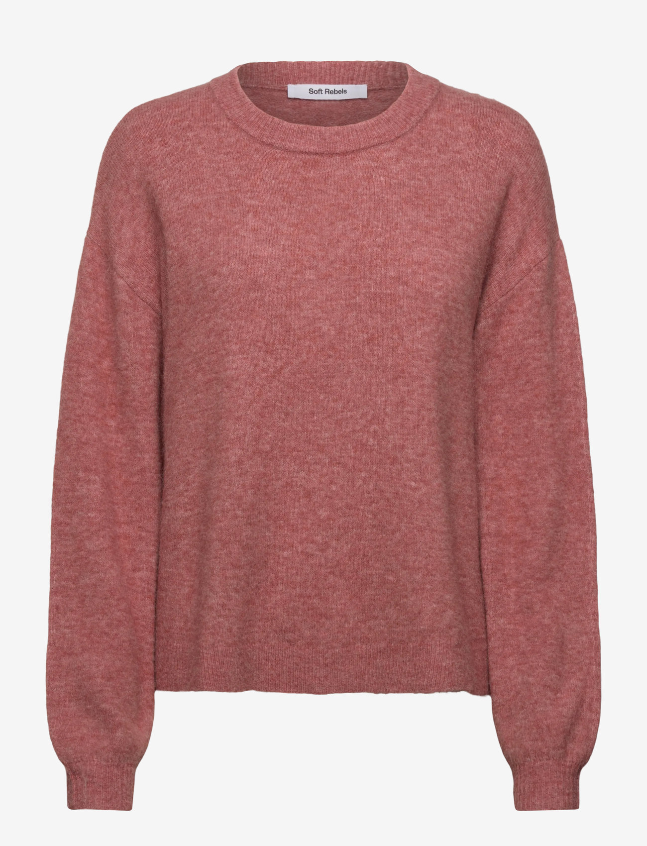 Soft Rebels - SRAllison Knit - RWS - efterårstøj - rose dawn melange - 0