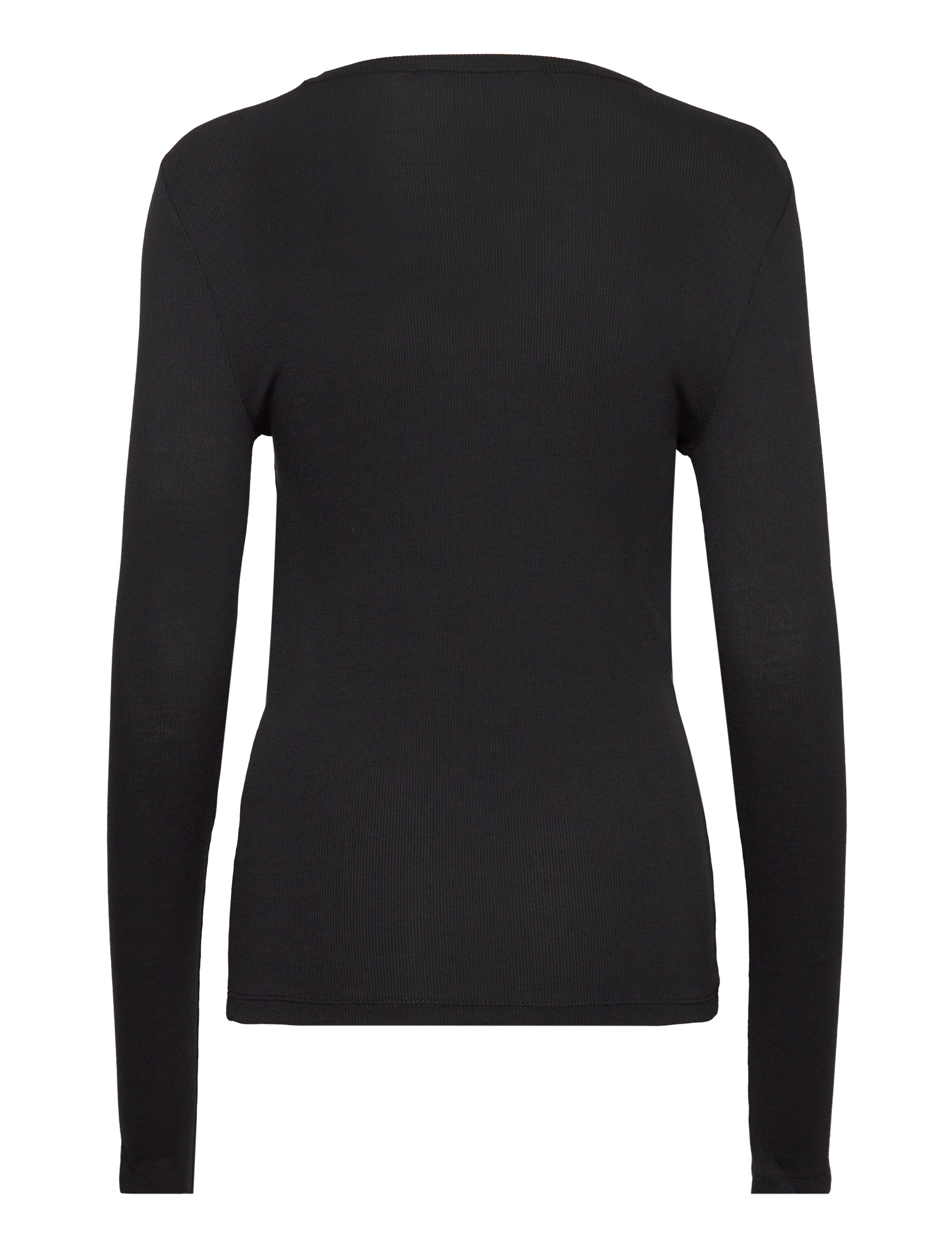 Soft Rebels - SRFenja O-neck Top - pikkade varrukatega alussärgid - black - 2