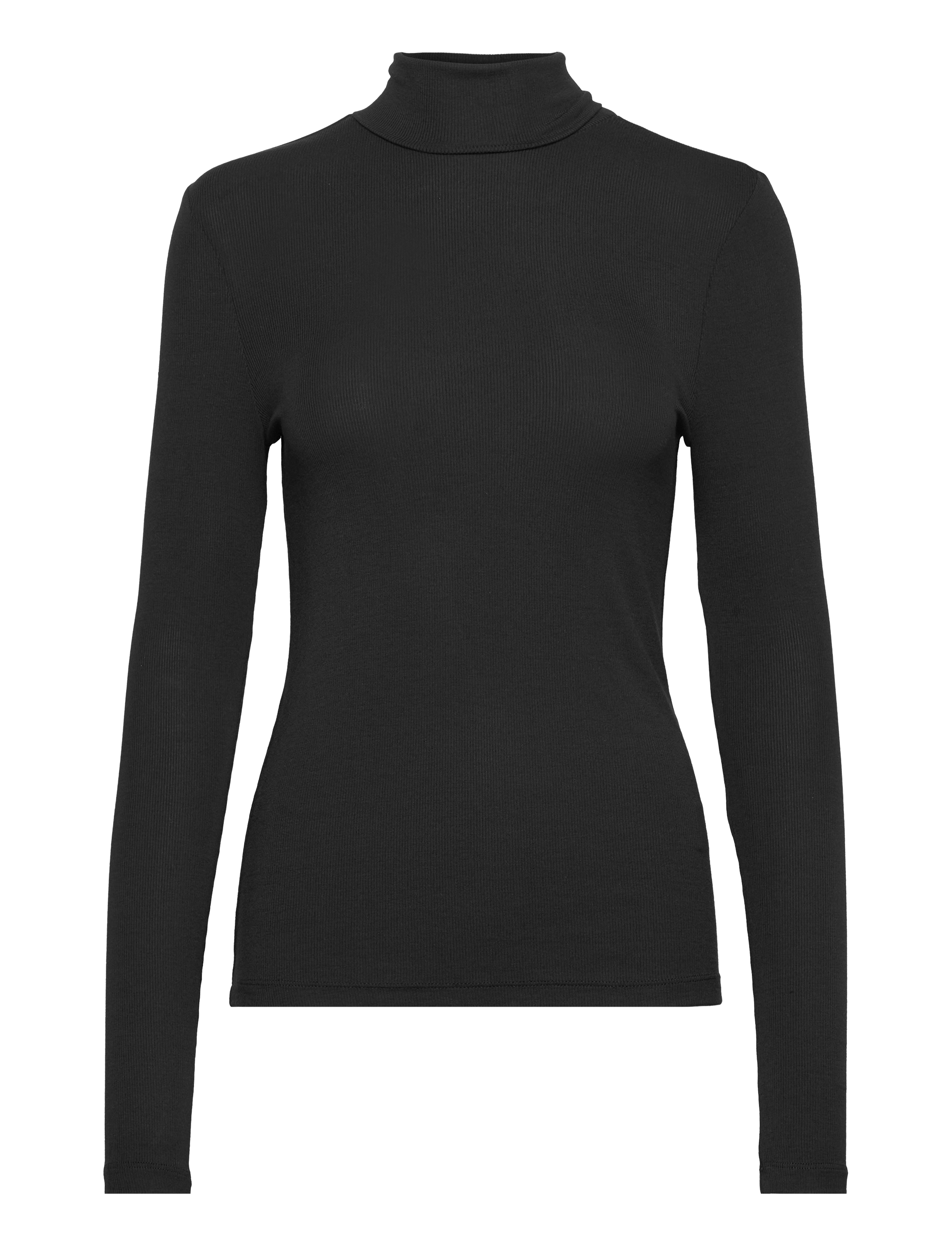 SOFT REBELS Srfenja Rollneck Oberteil Schwarz - M - Damen