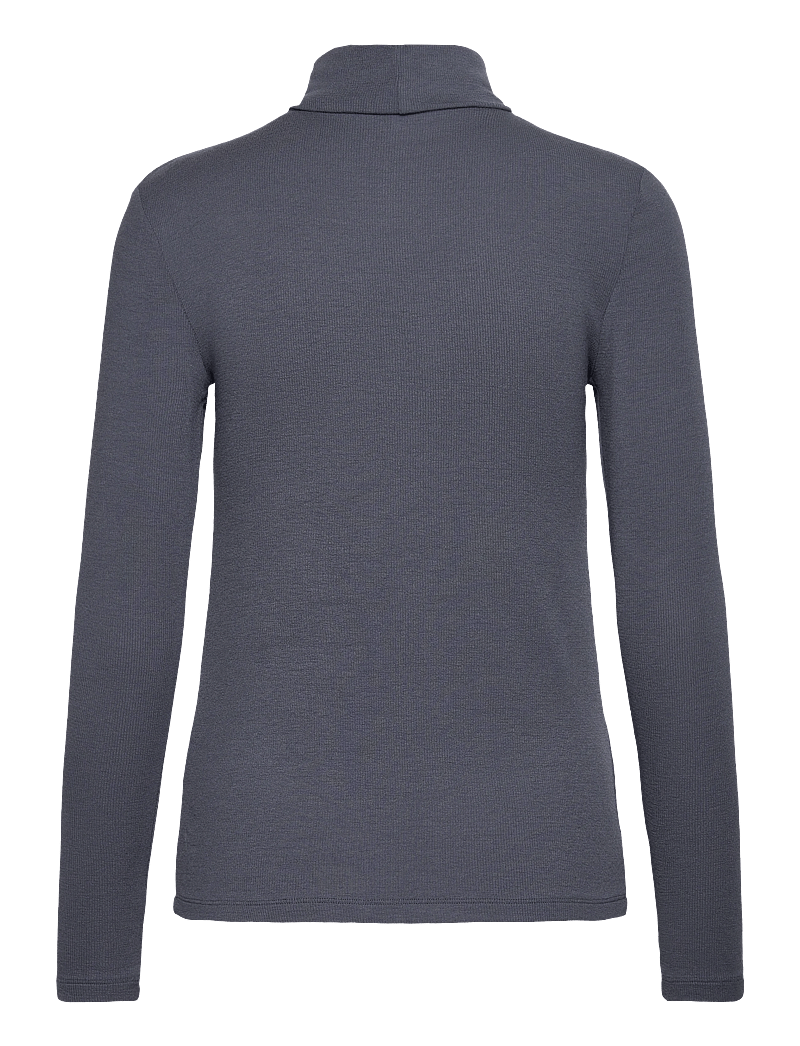Soft Rebels - SRFenja Rollneck Top - langærmede toppe - grisaille - 2