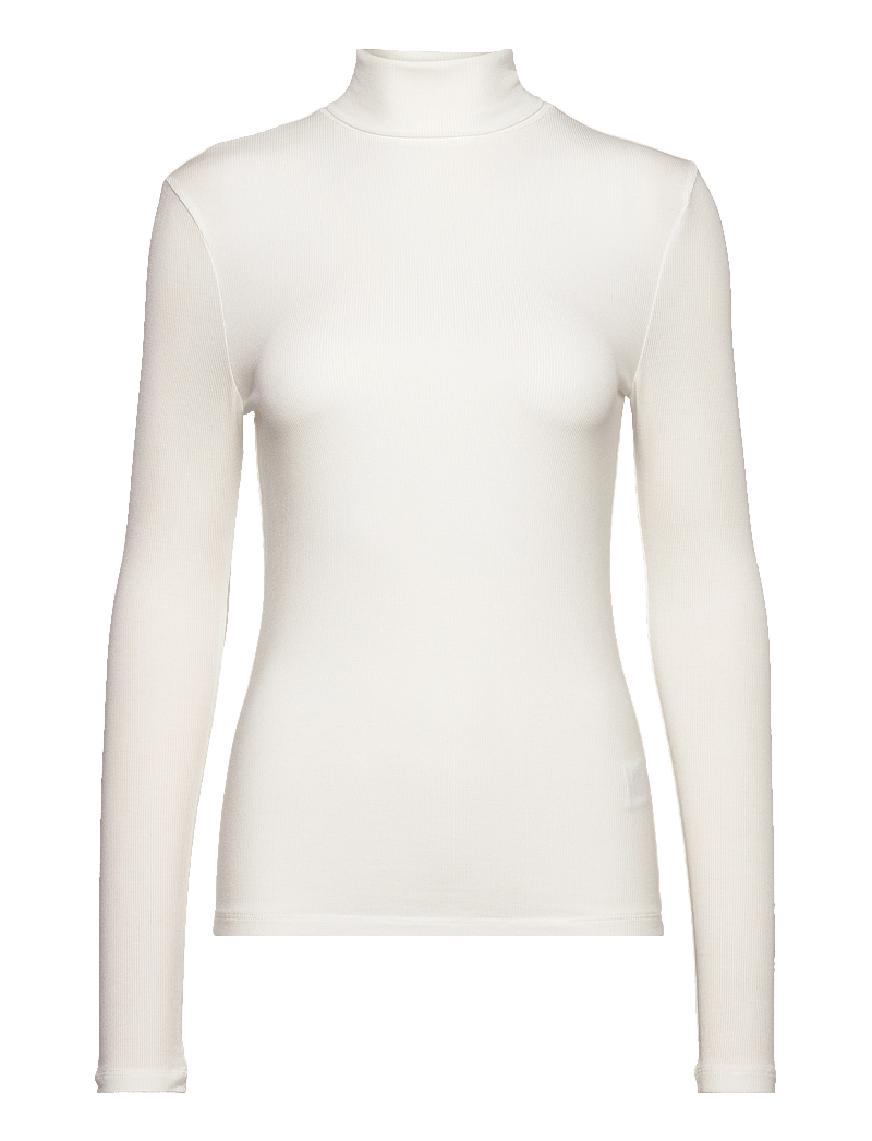 Soft Rebels - SRFenja Rollneck Top - pikkade varrukatega alussärgid - snow white - 1