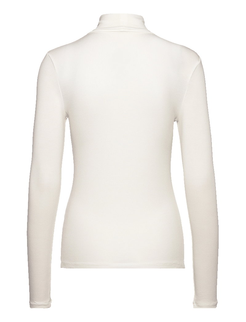 Soft Rebels - SRFenja Rollneck Top - pikkade varrukatega alussärgid - snow white - 2