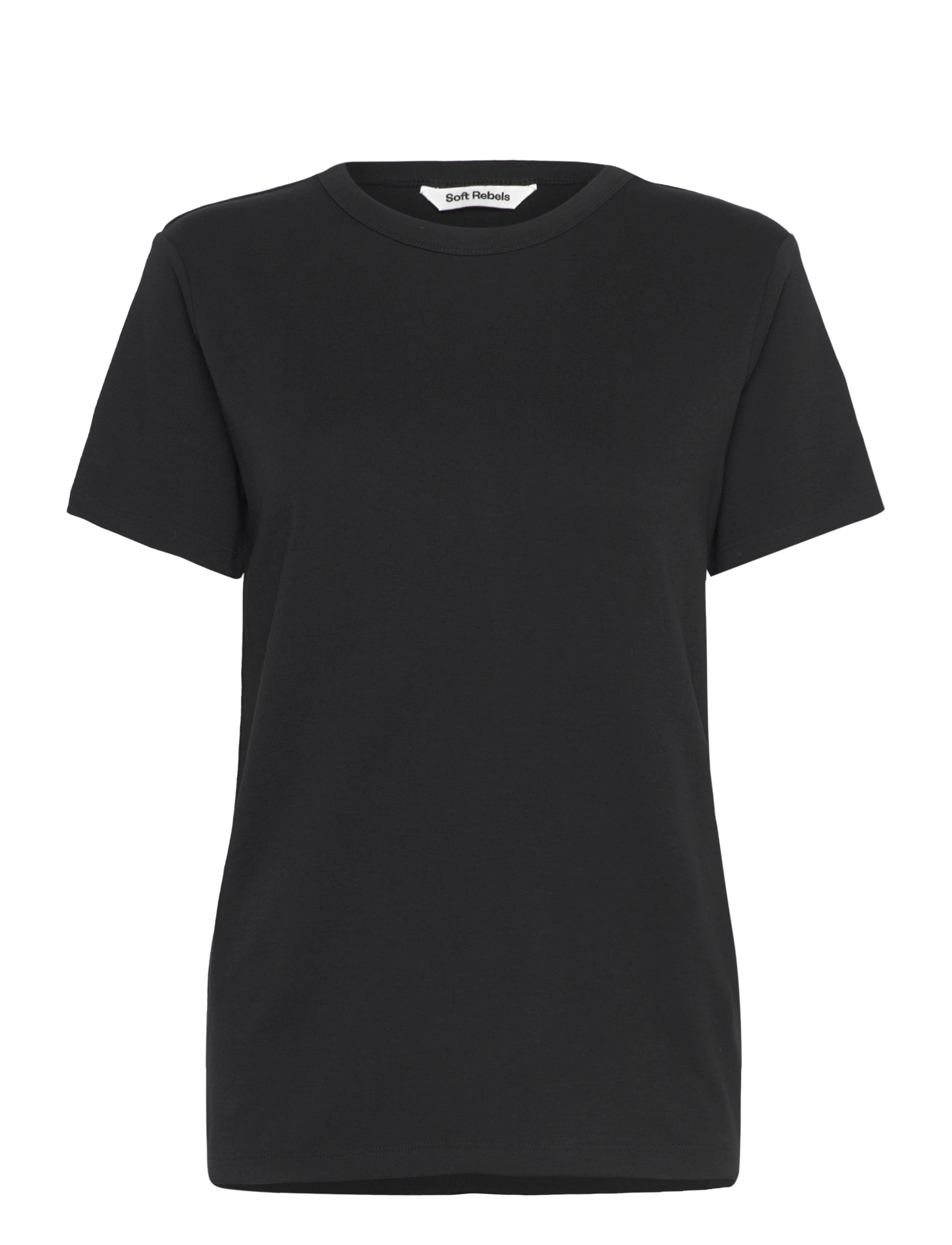 SOFT REBELS Srhella T-Shirt Gots Schwarz - M - Damen