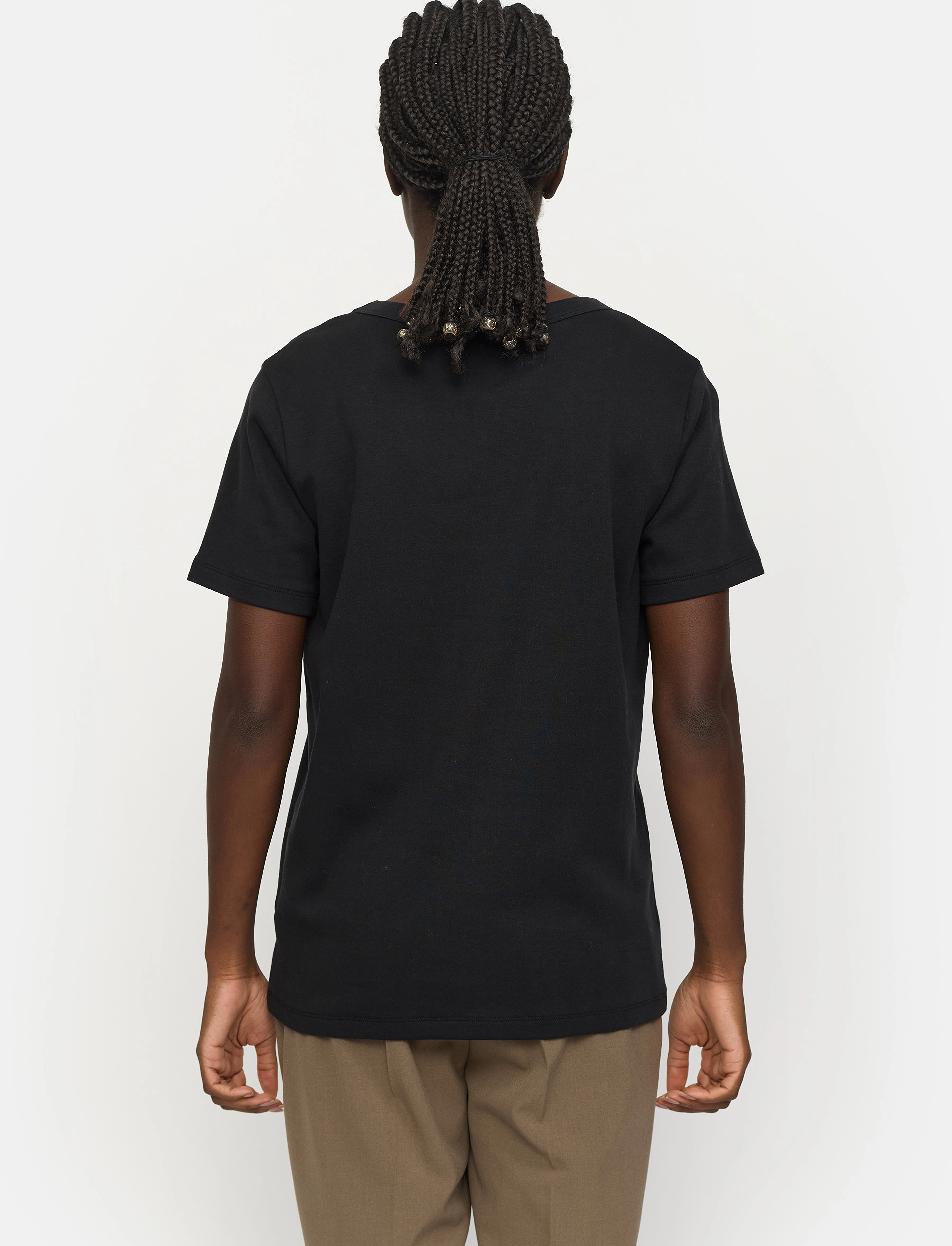 Soft Rebels - SRHella T-shirt GOTS - t-shirts - black - 3