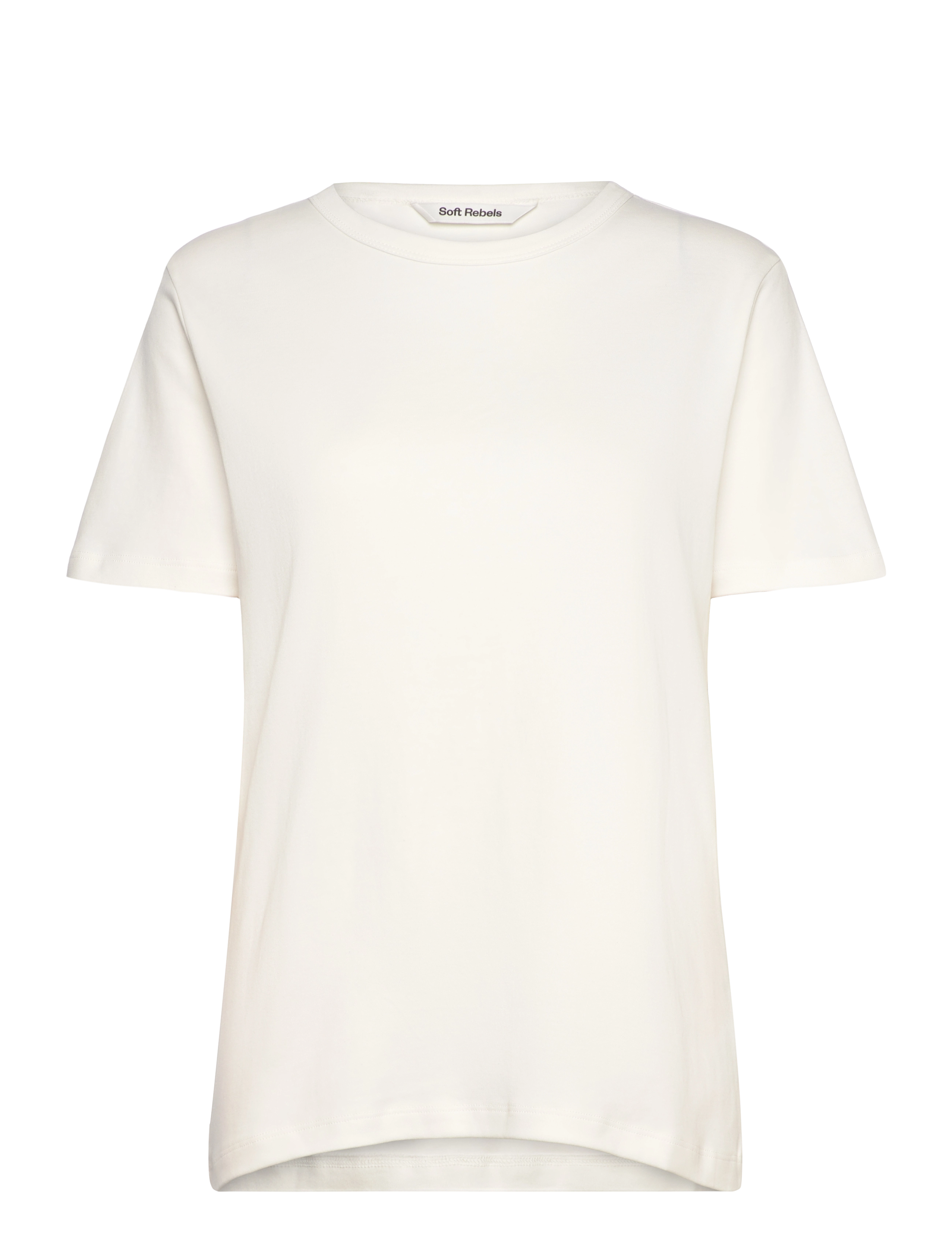 SOFT REBELS Srhella T-Shirt Gots Cream - XS - Damen