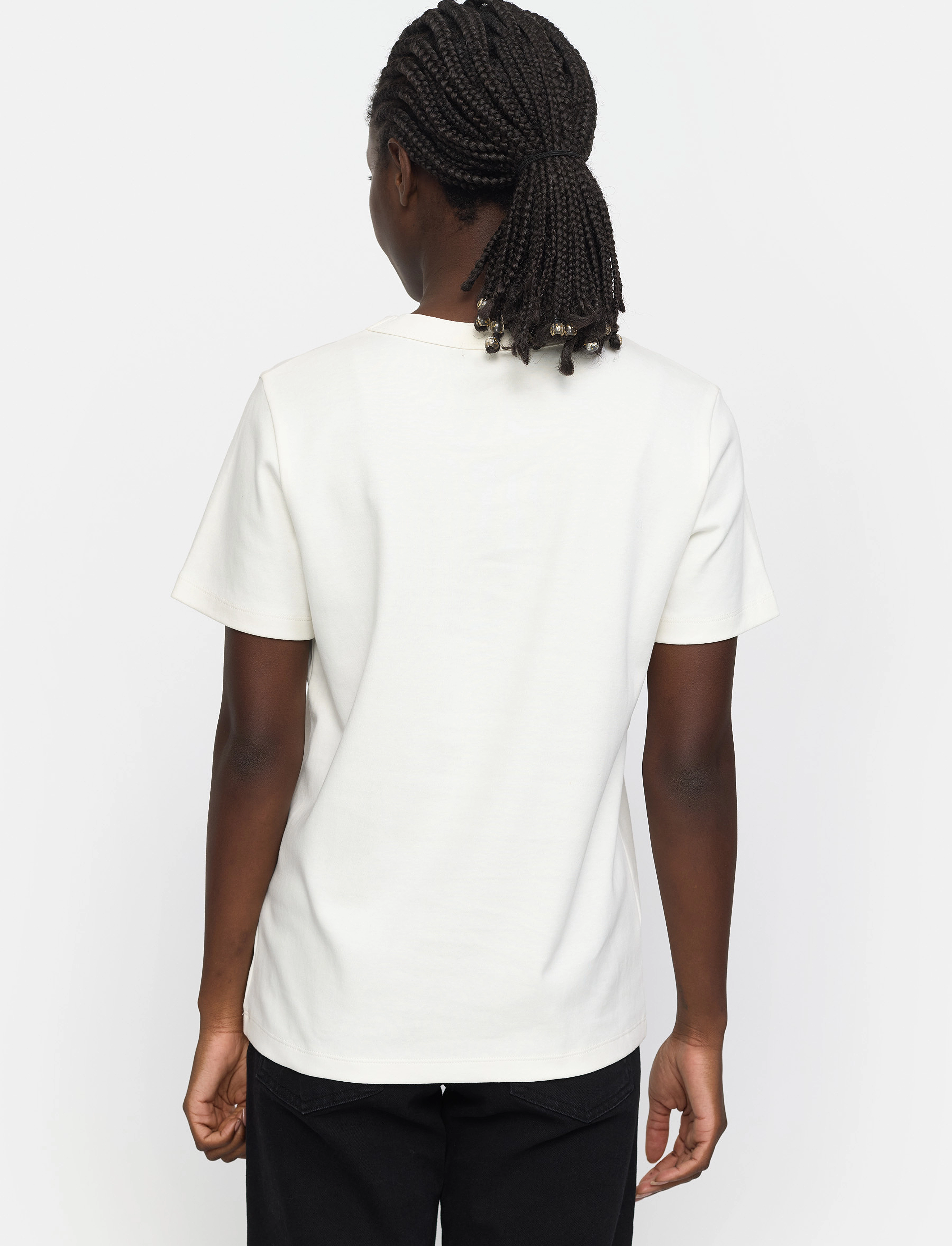 Soft Rebels - SRHella T-shirt GOTS - t-shirts - snow white - 3