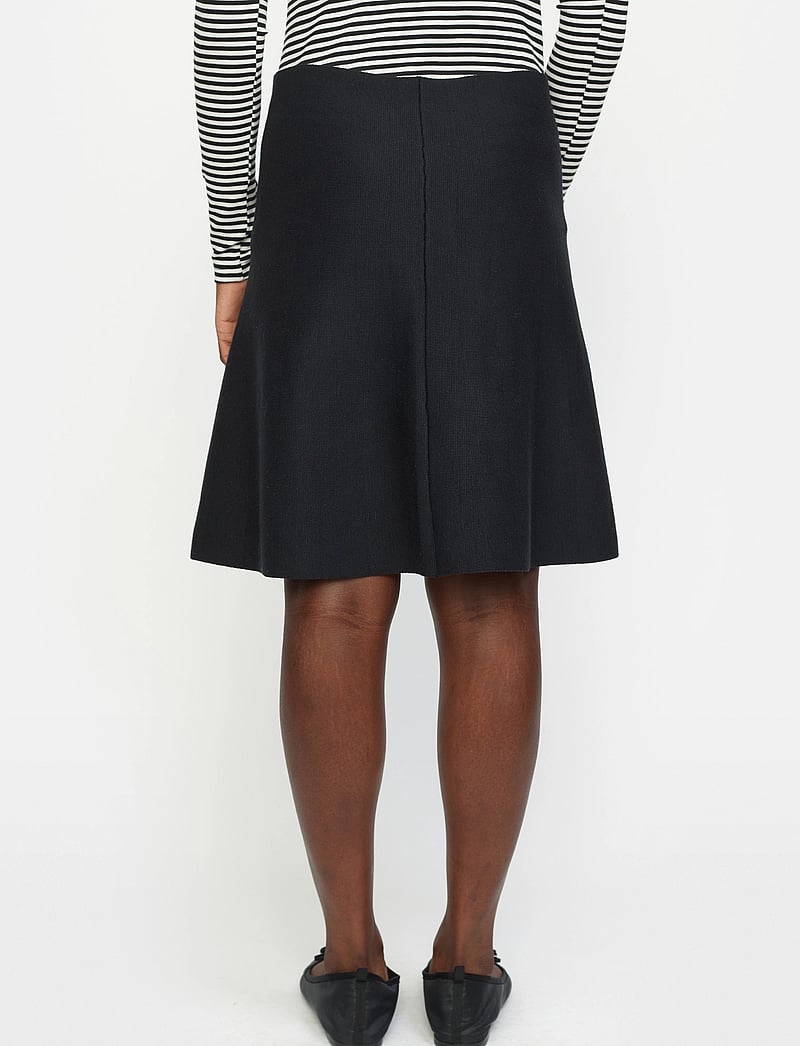 Soft Rebels - SRHenrietta Short Skirt - stickade kjolar - black - 3