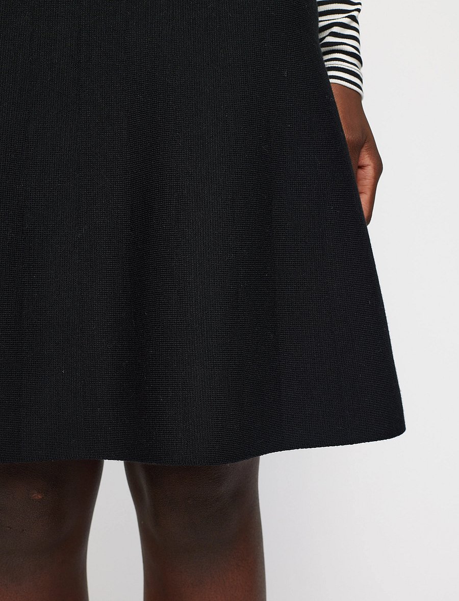 Soft Rebels - SRHenrietta Short Skirt - jupes en maille - black - 4