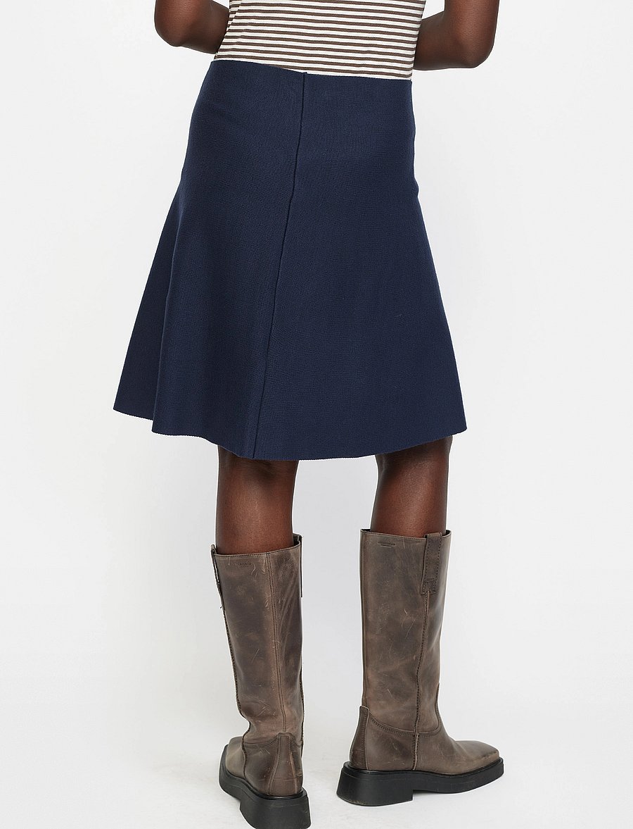 Soft Rebels - SRHenrietta Short Skirt - gebreide rokken - total eclipse - 3