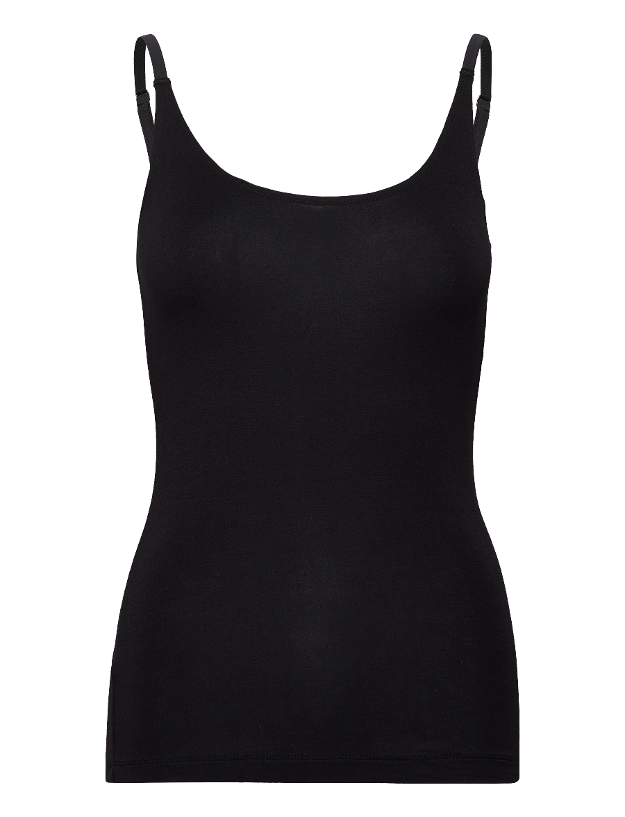Soft Rebels - SRLinsey Strap Top - palaidinukės be rankovių - black - 1