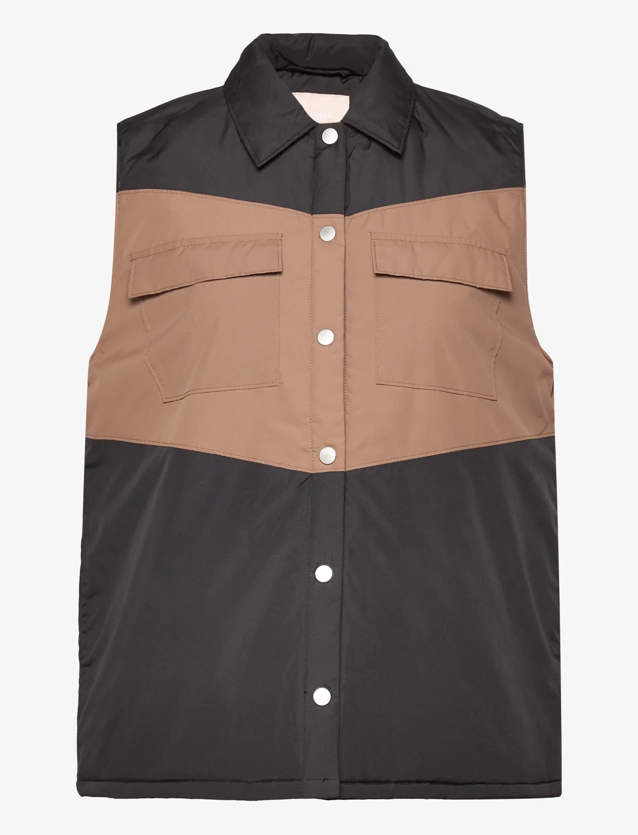 Soft Rebels - SRMadison Vest - puffer vests - black - 0