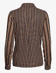 Soft Rebels - SRBlaze Pocket Shirt - pitkähihaiset paidat - stripes caribou - 1