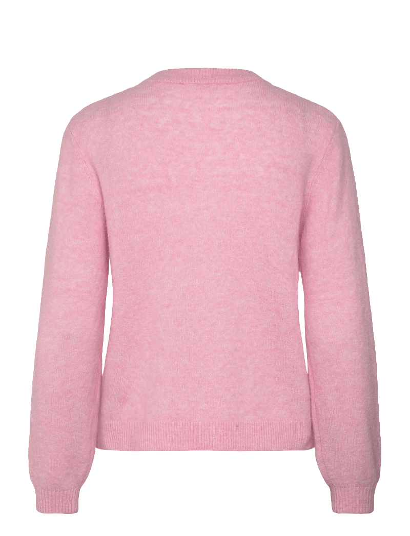 Soft Rebels - SRAllison o-neck cardigan knit - cardigans - 196 bleached mauve melange - 2