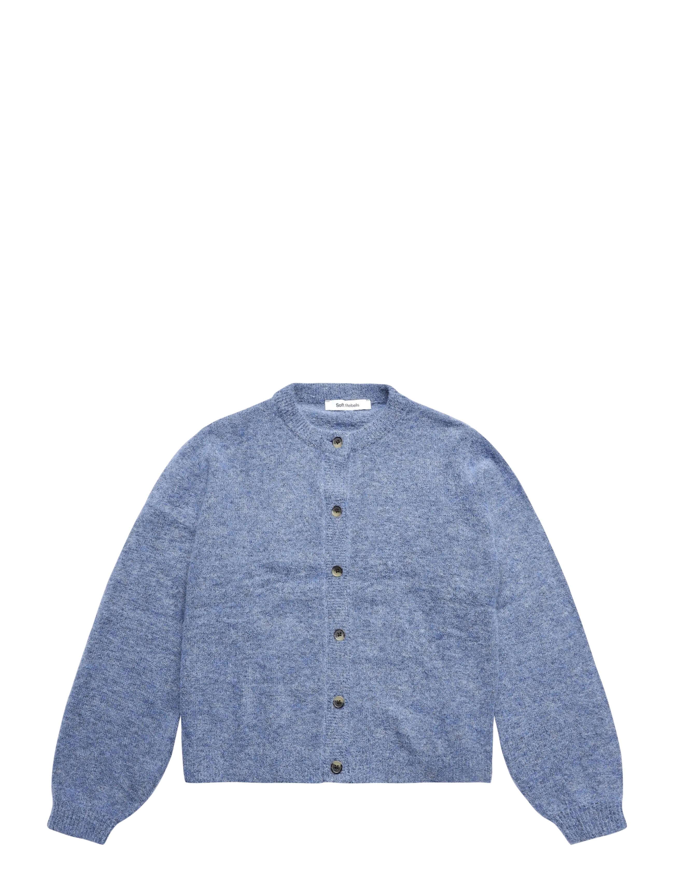Soft Rebels SRAllison O-neck Cardigan Knit - RWS - Kampagnen - 373 BLUE BONNET / blue