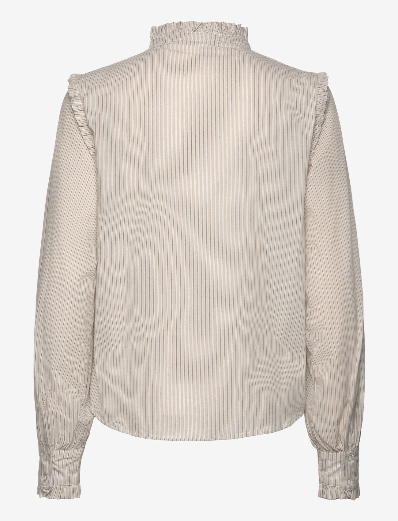 Soft Rebels - SRIndia Shirt - langærmede skjorter - arctic wolf black stripe - 1