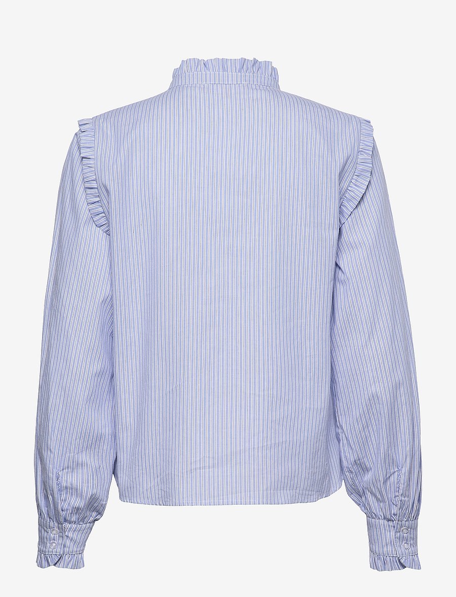 Soft Rebels - SRIndia Shirt - langärmlige hemden - colony blue - 2