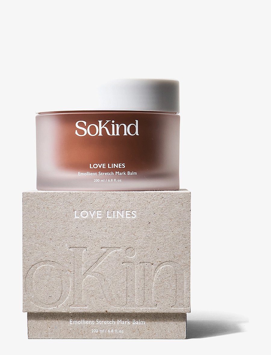 SoKind - Love Lines Emollient Stretch Mark Balm - mor & barn - clear - 4