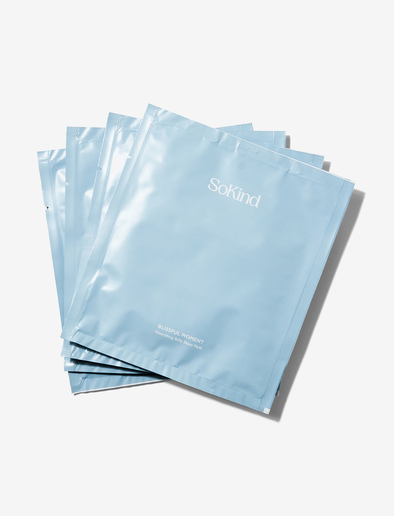 SoKind - Blissful Moments  Nourishing Belly Sheet Masks - mamma & barn - clear - 1