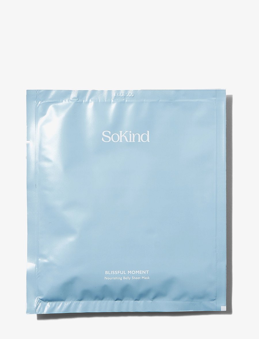 SoKind - Blissful Moments Nourishing Belly Sheet Masks - mor & barn - clear - 4