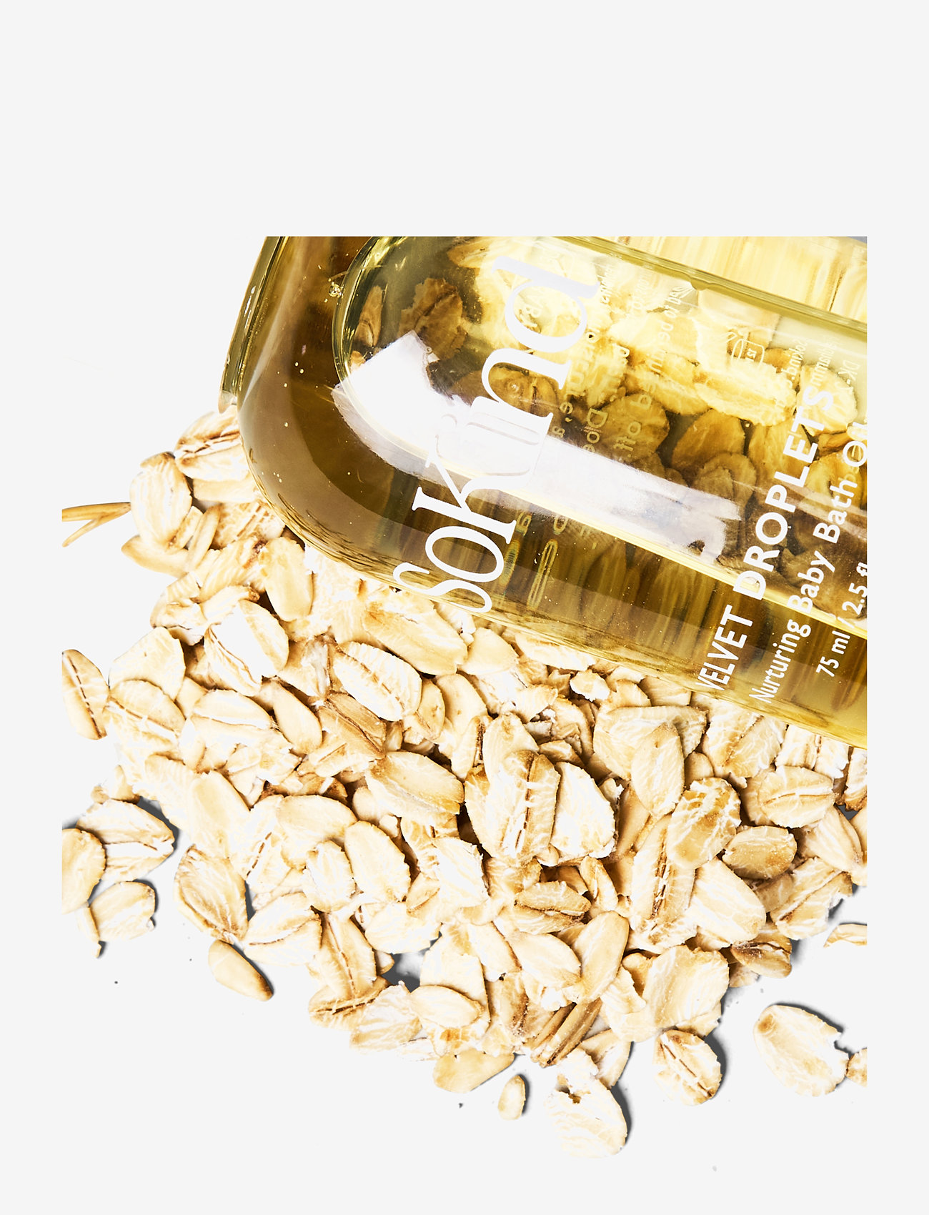 SoKind - Velvet Dropslets Nurturing Baby Bath Oil - badekar og tilbehør - clear - 5