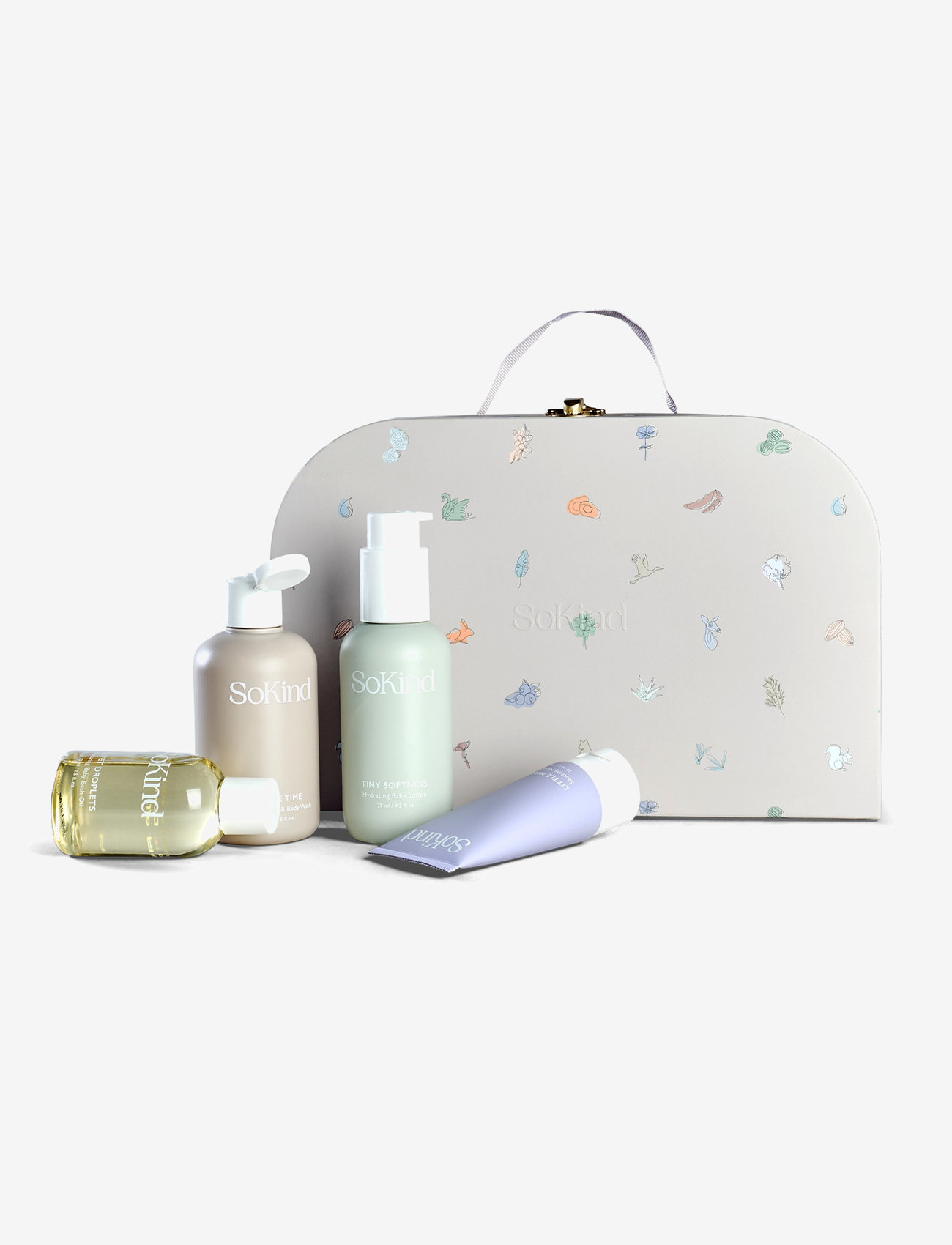 SoKind - Dear Baby Kit - Kuffert med hudplejeprodukter til baby - babypleje - clear - 1