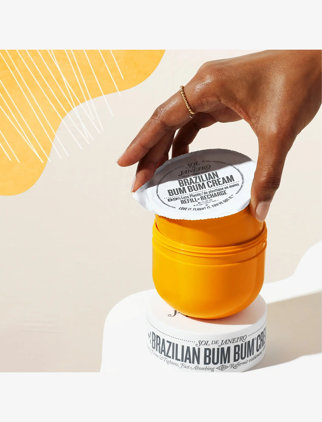 Sol de Janeiro - Travel Brazilian Bum Bum cream - reisestørrelser og kits - no color - 2