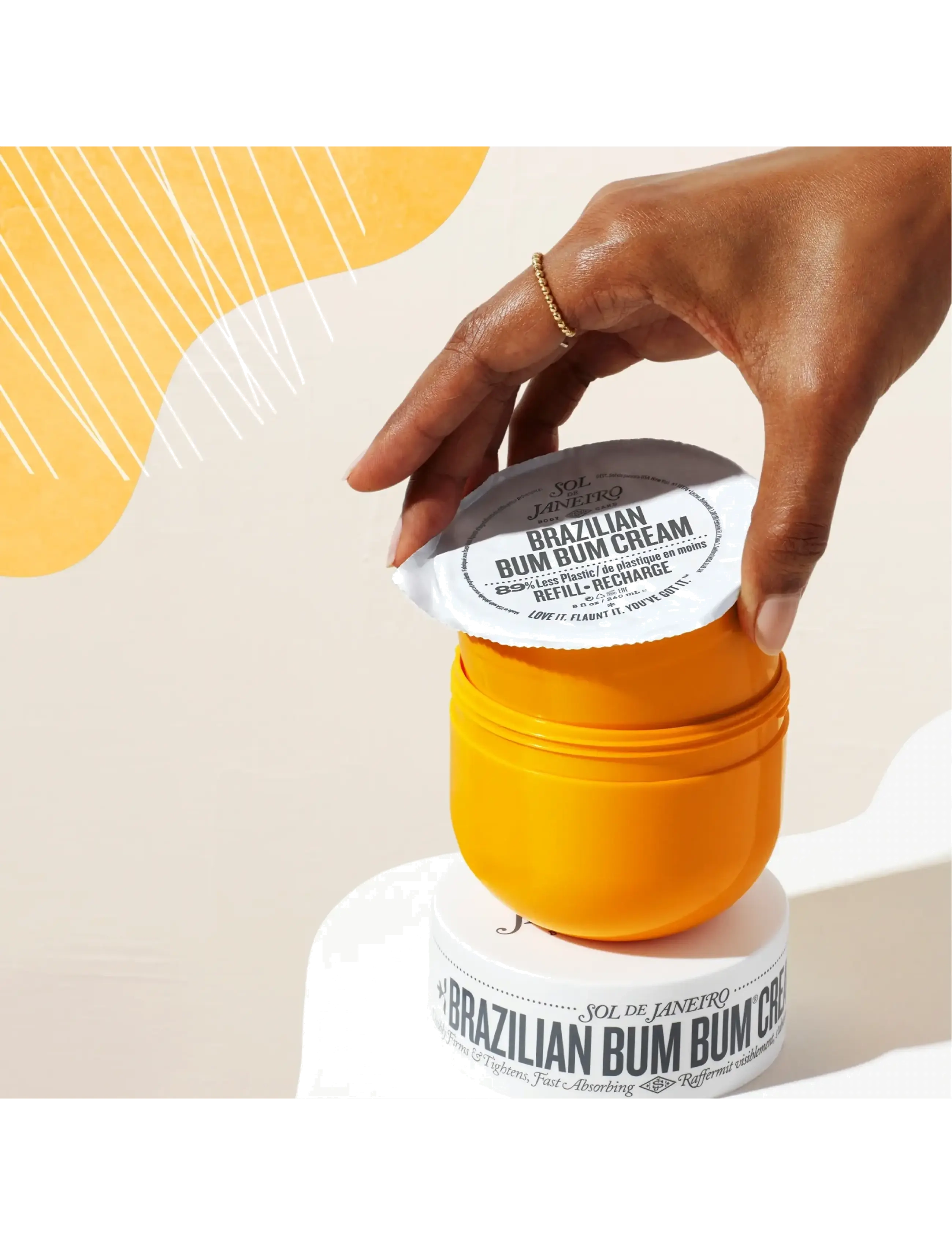 Sol de Janeiro - Travel Brazilian Bum Bum cream - losjoni un krēmi - no color - 2