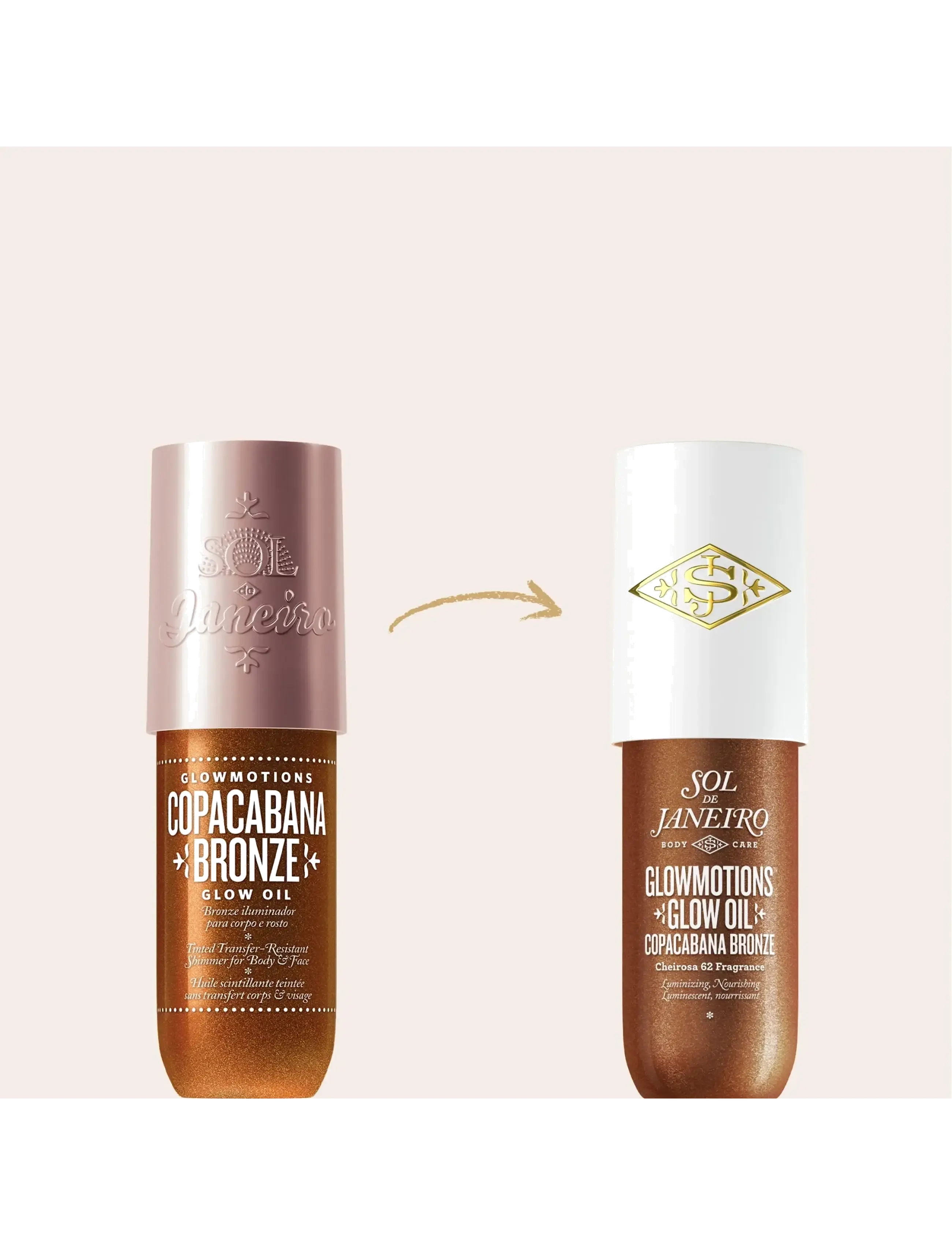 Sol de Janeiro - Glowmotions - Copacabana Bronze 75ml - kroppsolja - copacabana bronze - 2