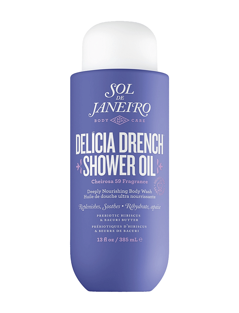 Sol de Janeiro - Delicia Drench Shower Oil 385ML - dušigeelid ja õlid - clear - 1