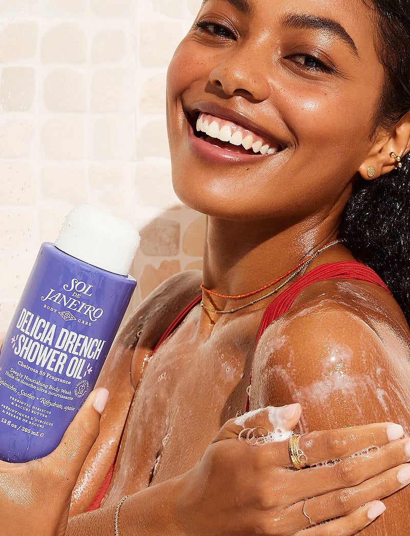 Sol de Janeiro - Delicia Drench Shower Oil 385ML - dušigeelid ja õlid - clear - 0