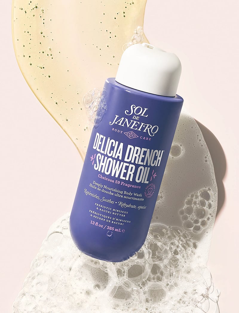 Sol de Janeiro - Delicia Drench Shower Oil 385ML - dušigeelid ja õlid - clear - 2