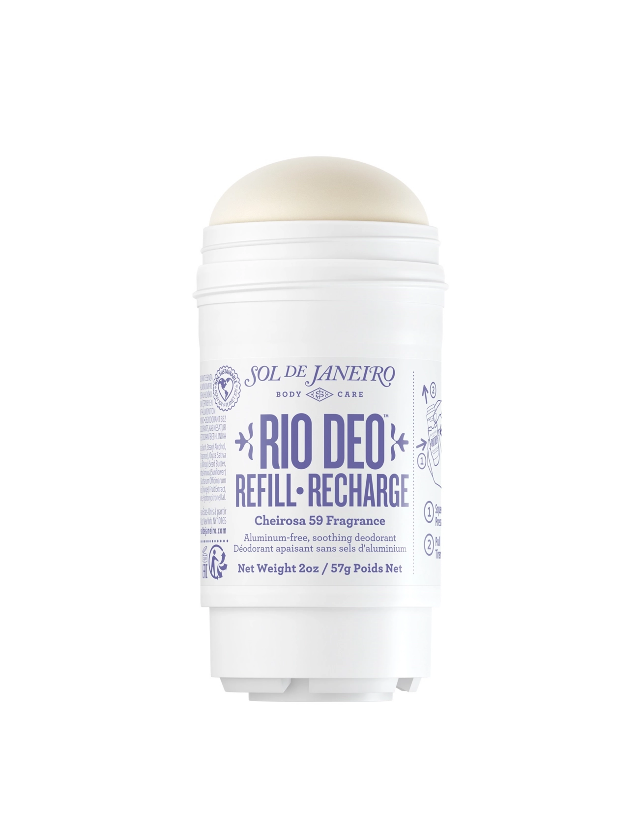 Sol de Janeiro Rio Deo Cheirosa 59 Refill - Deodorant - CLEAR / undefined